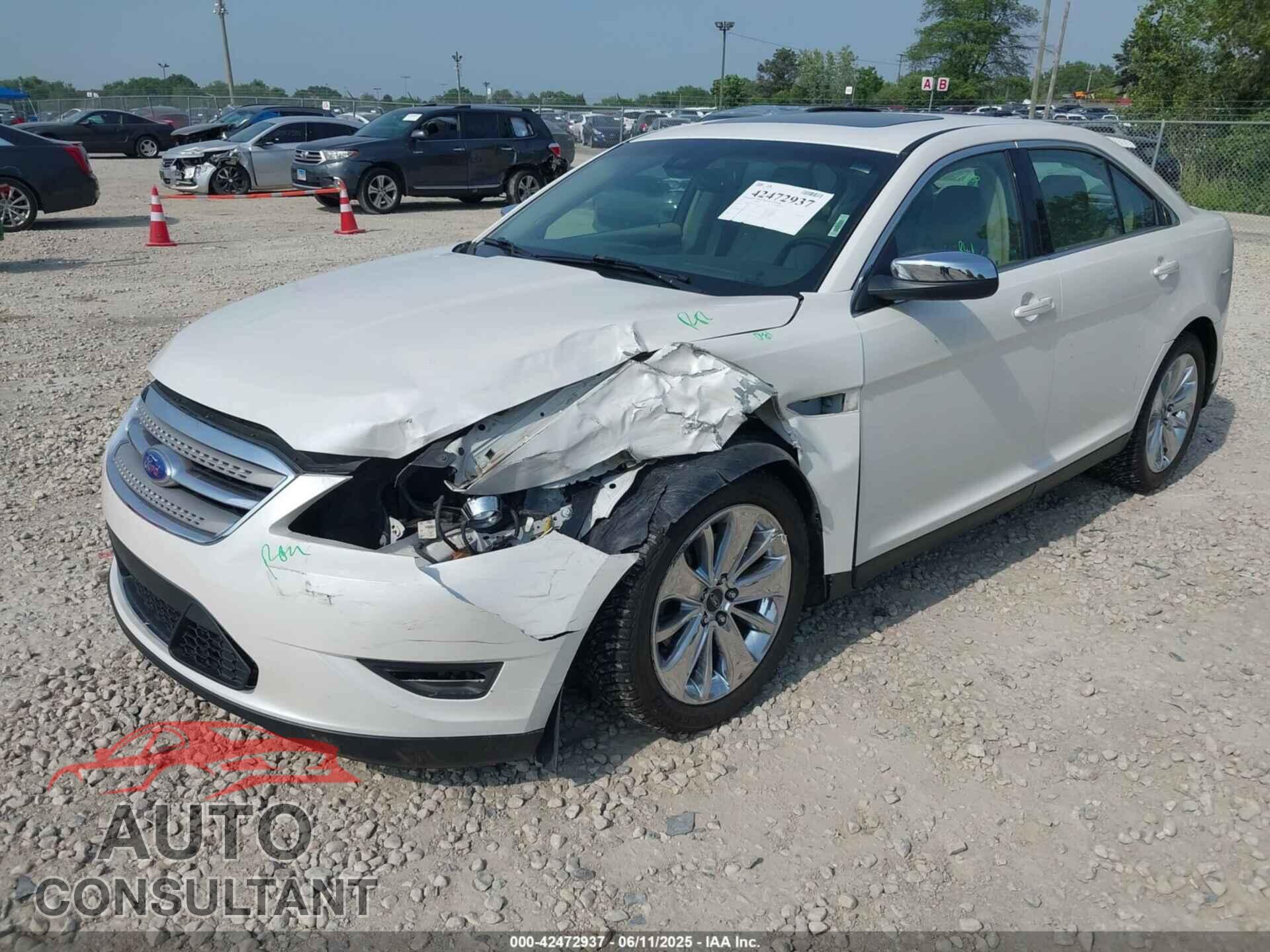 FORD TAURUS 2012 - 1FAHP2FW4CG142553