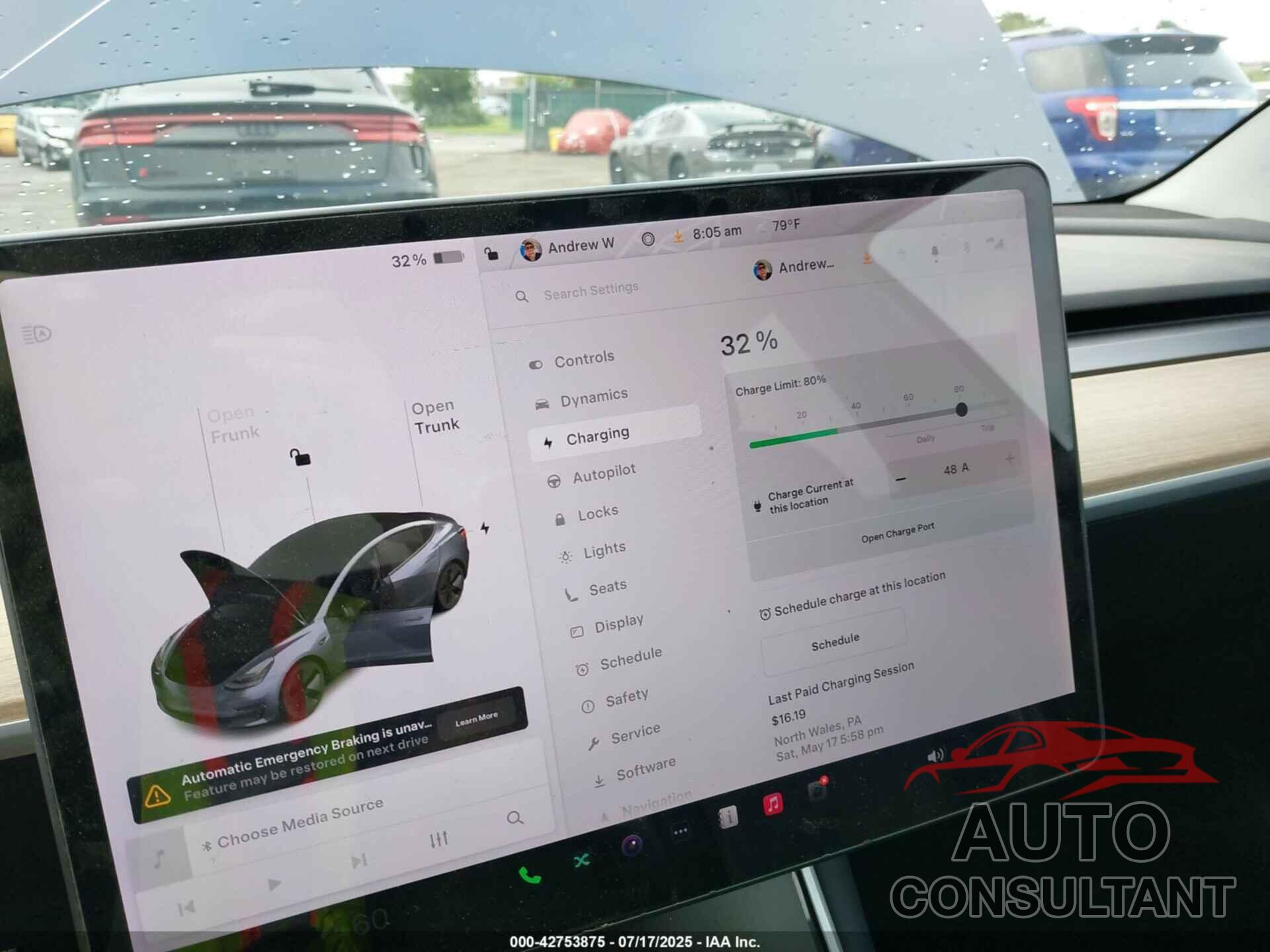 TESLA MODEL 3 2018 - 5YJ3E1EA8JF025799