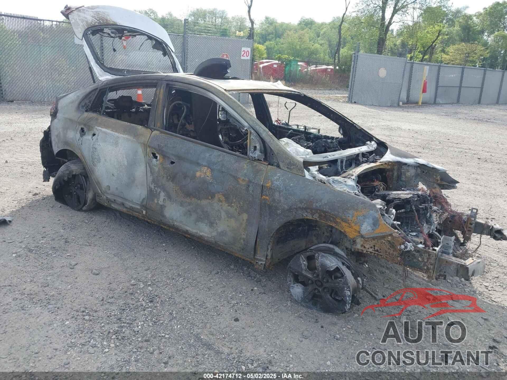 HYUNDAI IONIQ ELECTRIC 2019 - KMHC05LH5KU044708