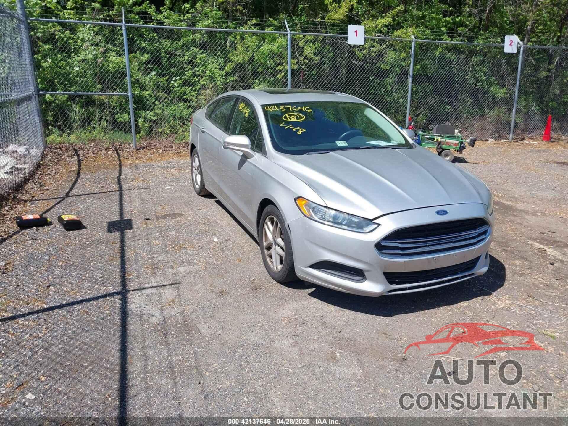 FORD FUSION 2016 - 1FA6P0H7XG5134914