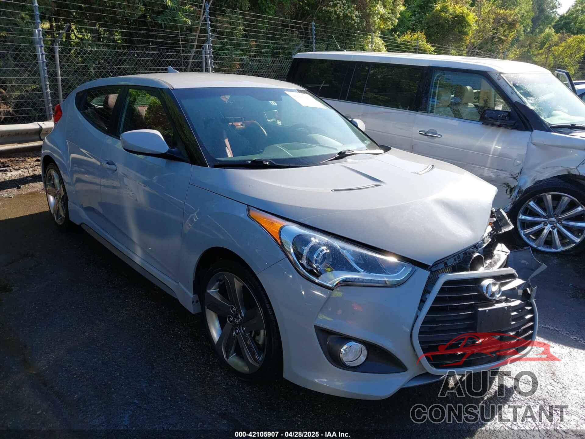 HYUNDAI VELOSTER 2014 - KMHTC6AE8EU204087