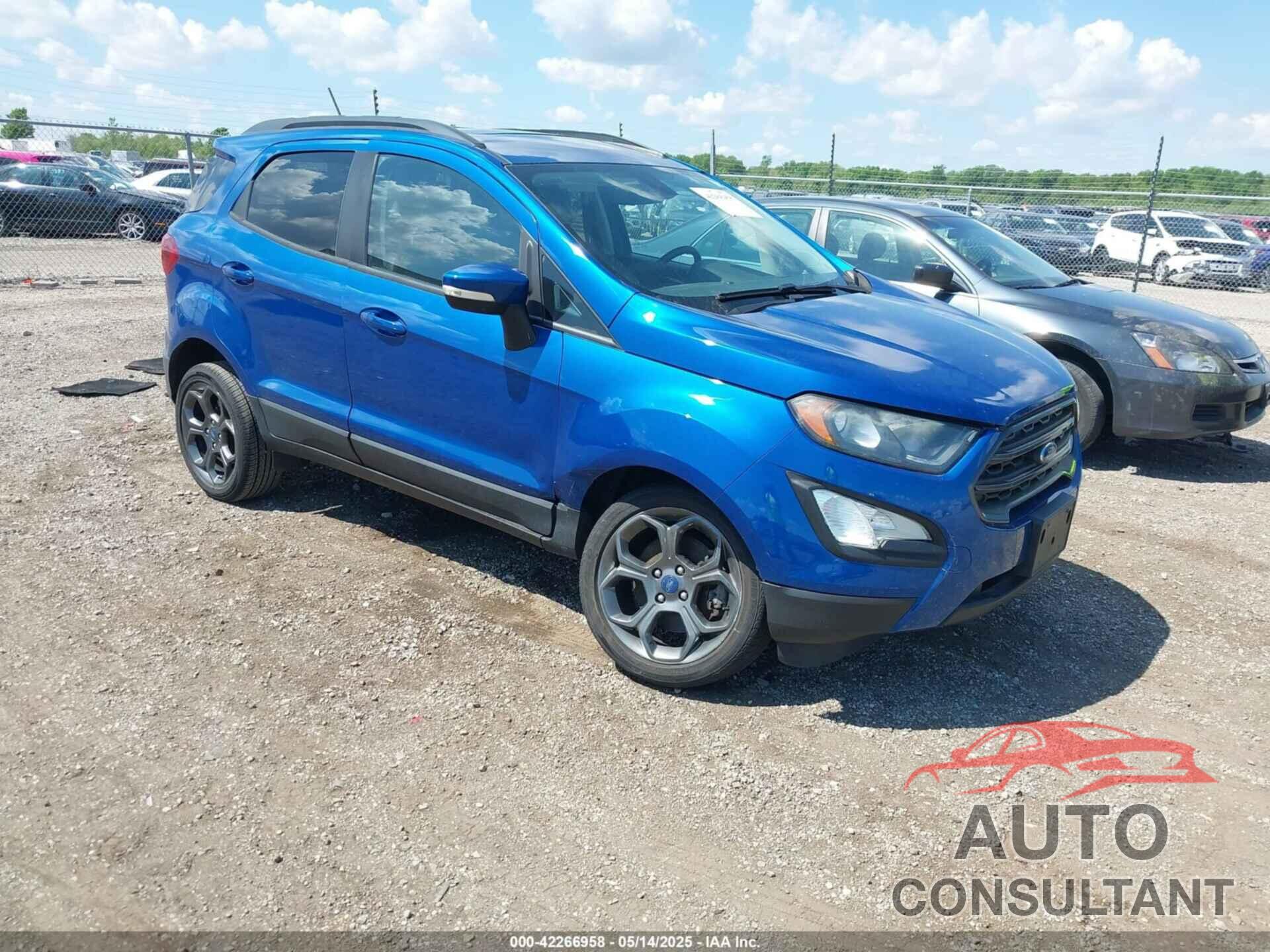 FORD ECOSPORT 2018 - MAJ6P1CL2JC181528