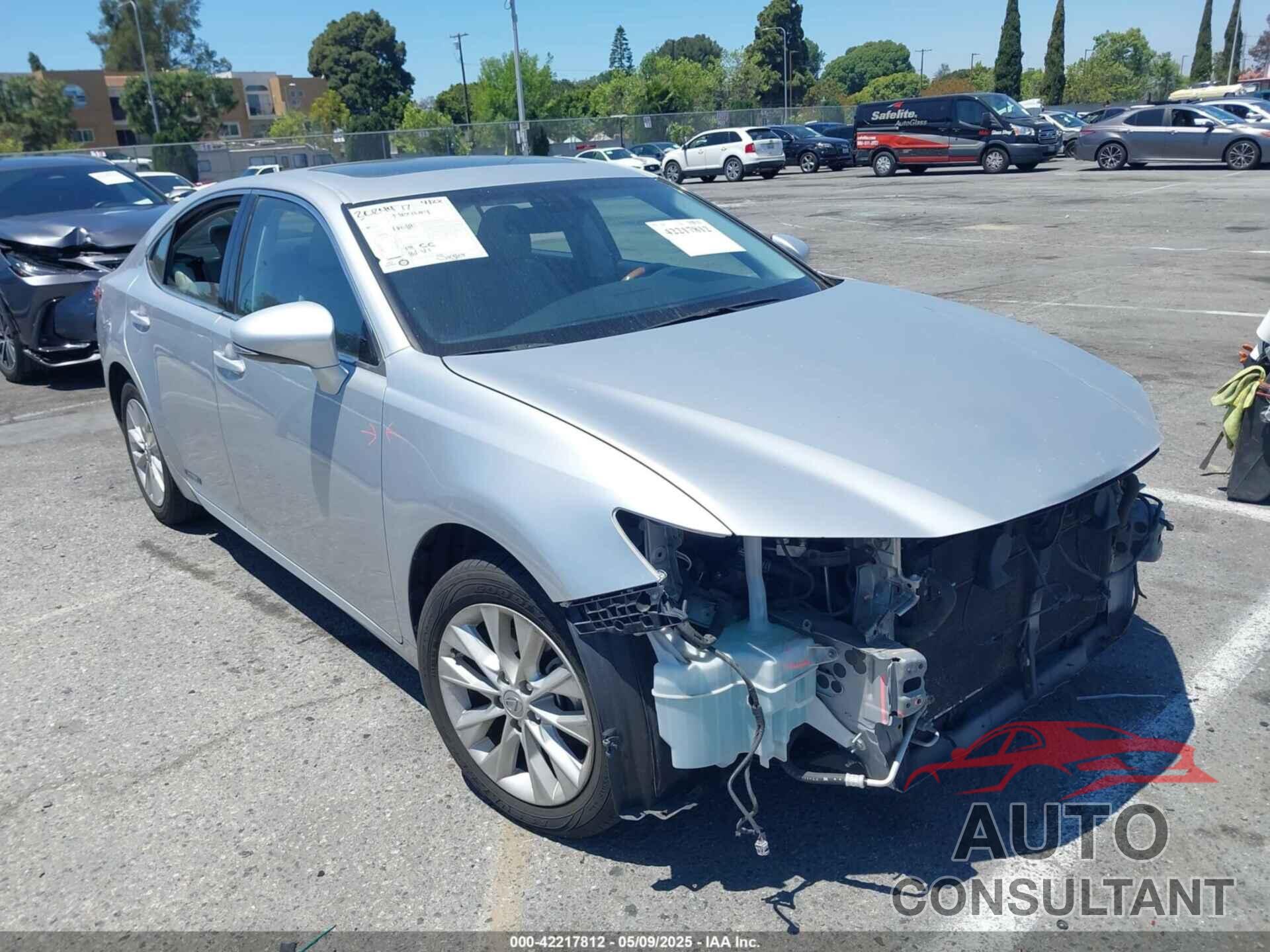 LEXUS ES 300H 2014 - JTHBW1GG9E2040667