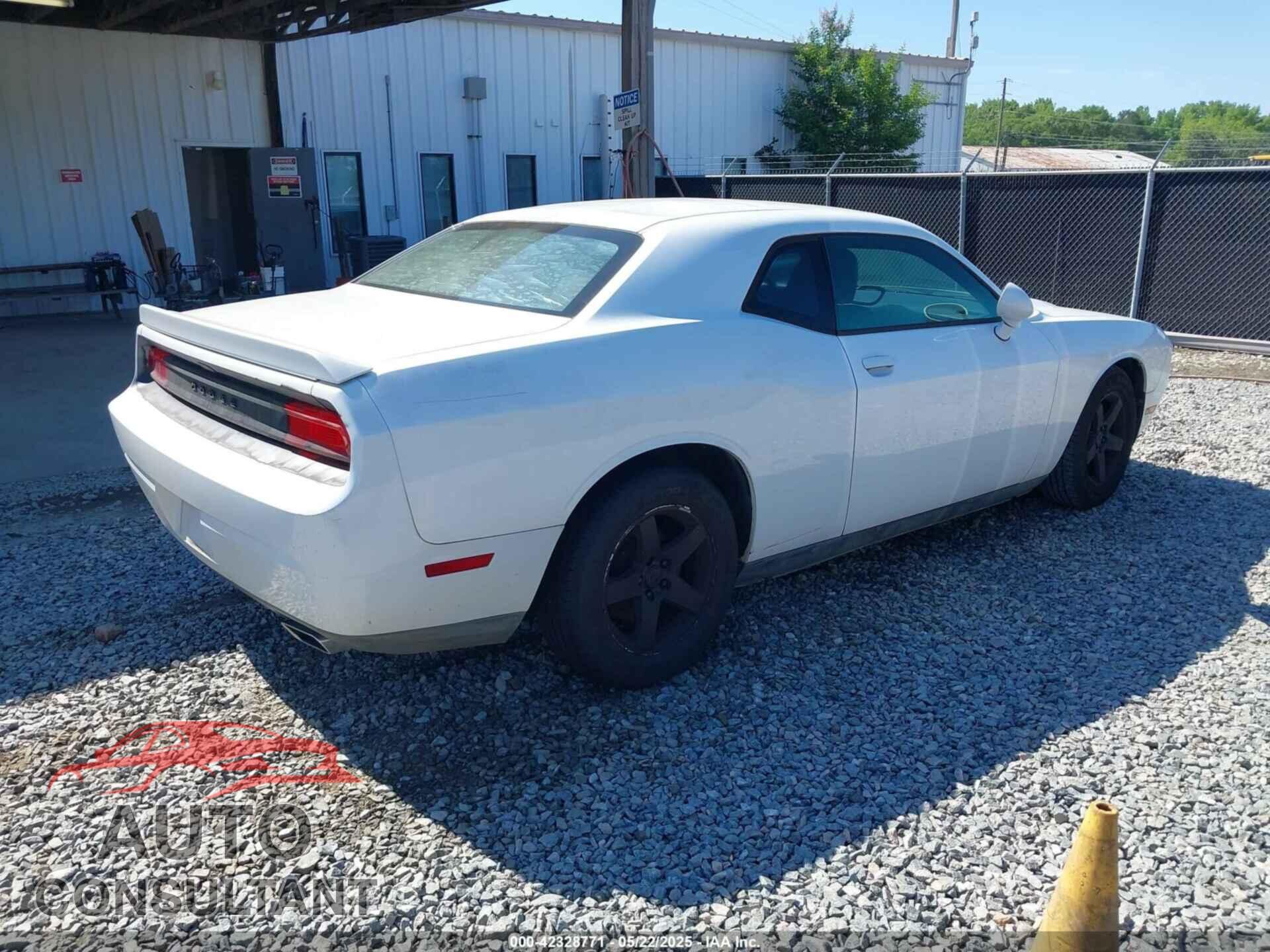 DODGE CHALLENGER 2013 - 2C3CDYAG9DH662810