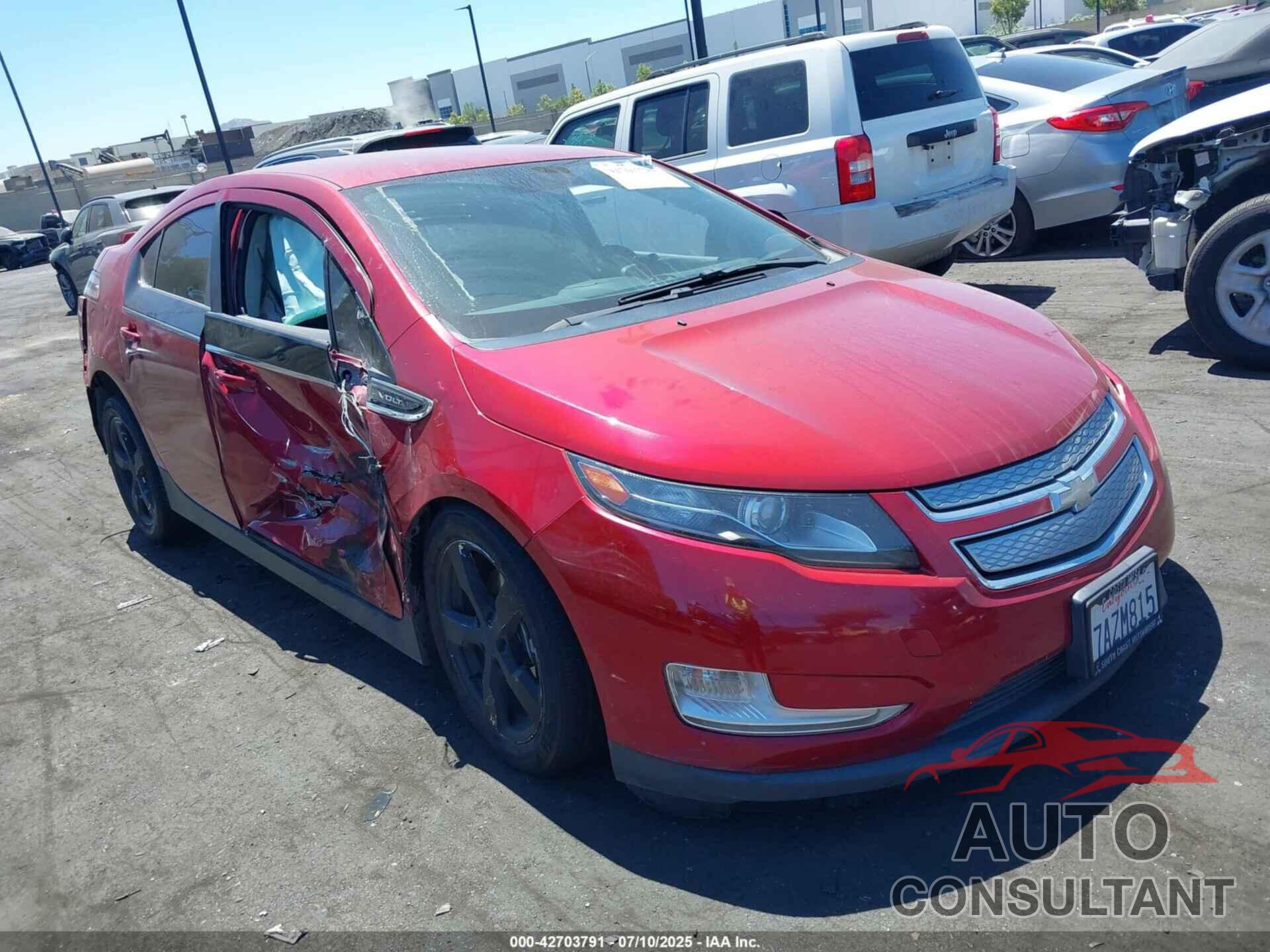 CHEVROLET VOLT 2013 - 1G1RF6E42DU145729