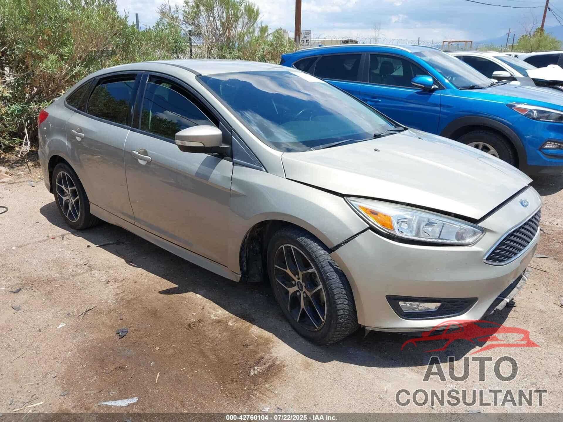 FORD FOCUS 2015 - 1FADP3F25FL386029