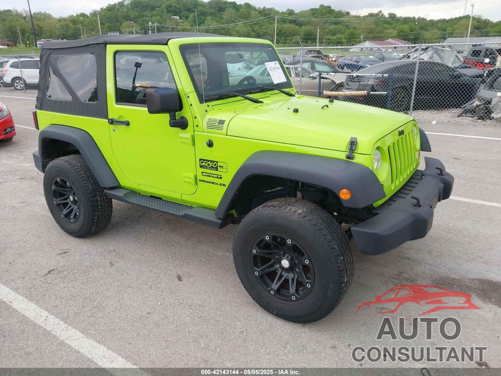 JEEP WRANGLER 2013 - 1C4AJWAG8DL507944