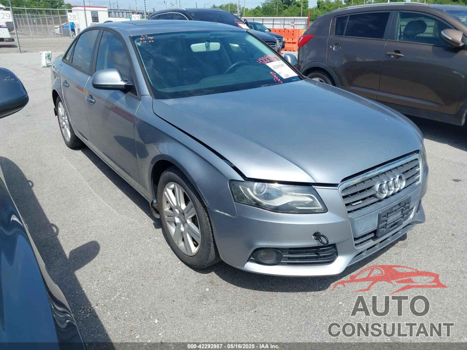 AUDI A4 2009 - WAULF78K79N075544