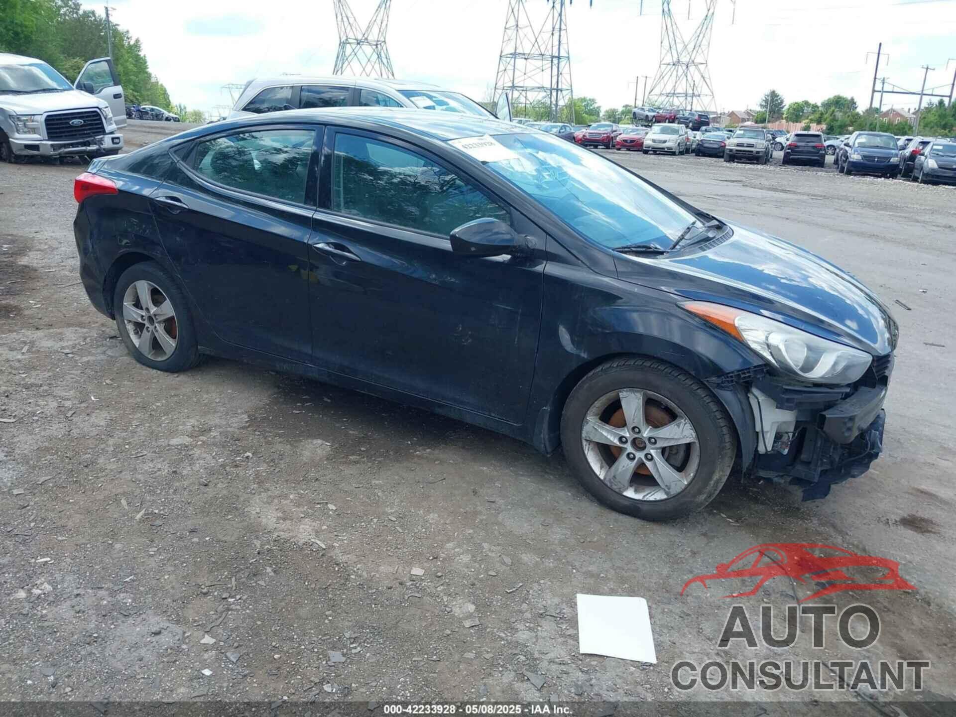 HYUNDAI ELANTRA 2013 - 5NPDH4AE5DH416419