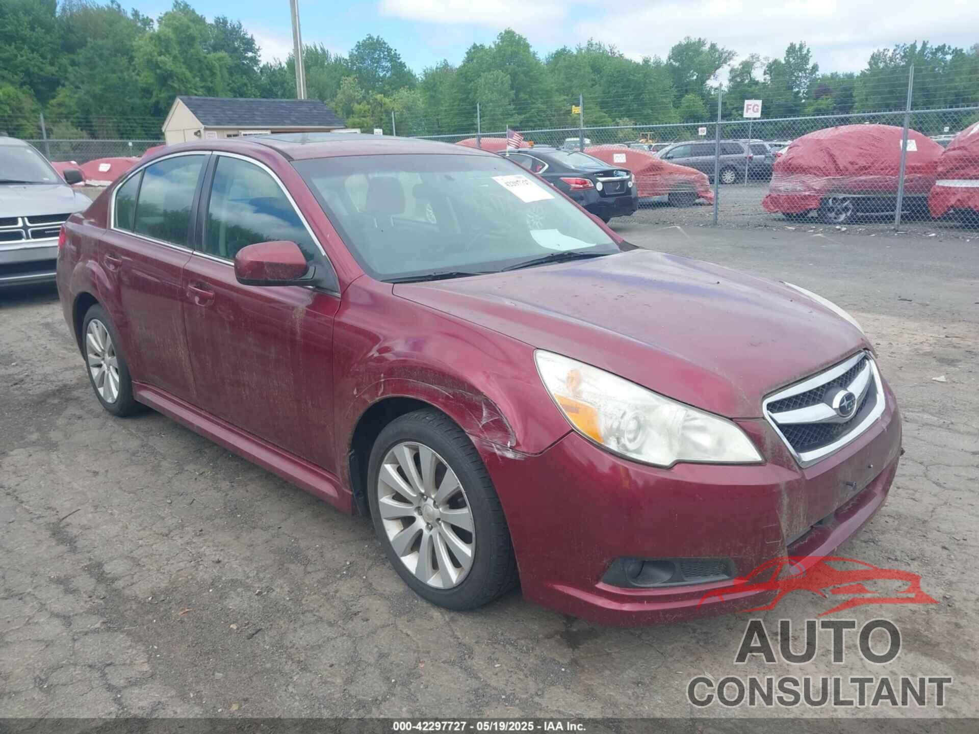 SUBARU LEGACY 2011 - 4S3BMBK6XB3250423