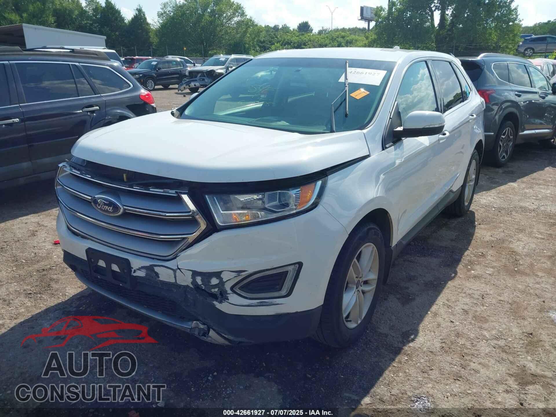 FORD EDGE 2017 - 2FMPK4J80HBB58557