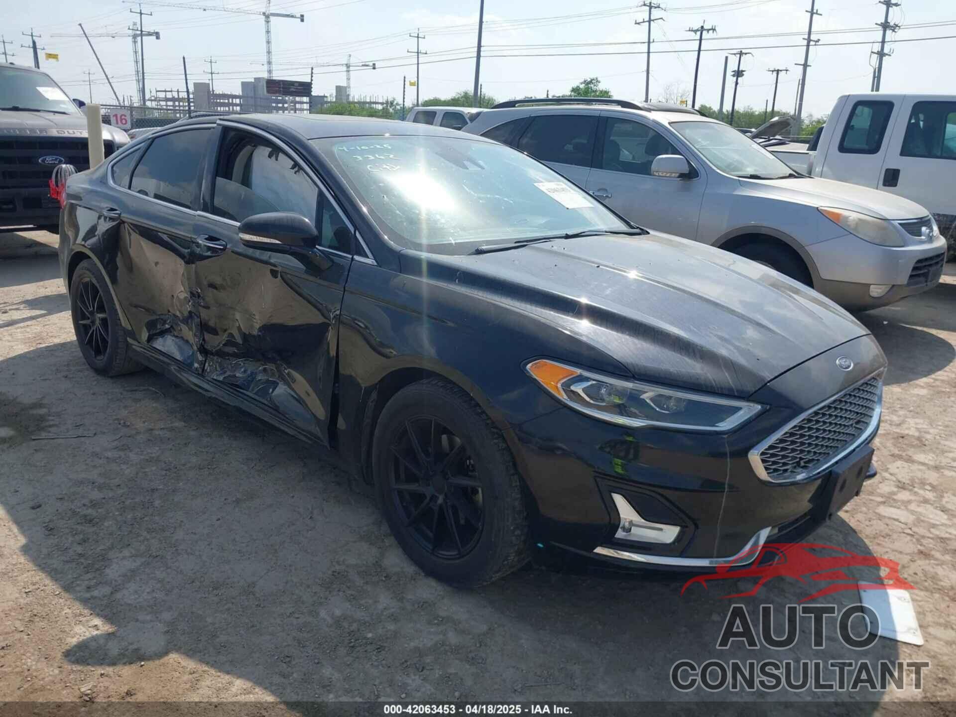 FORD FUSION 2019 - 3FA6P0K91KR253371
