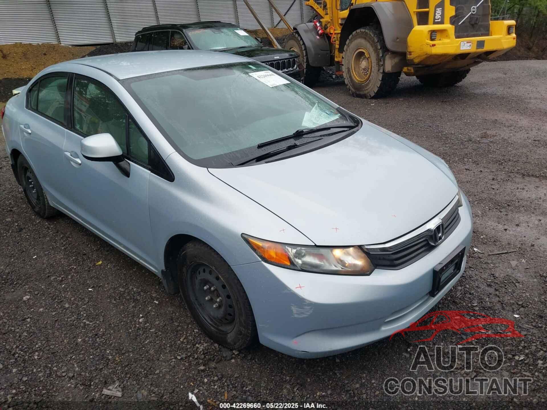 HONDA CIVIC 2012 - 2HGFB2F58CH588573