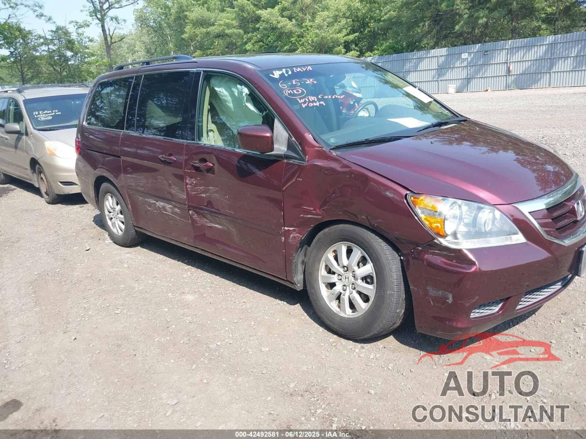 HONDA ODYSSEY 2010 - 5FNRL3H43AB036890