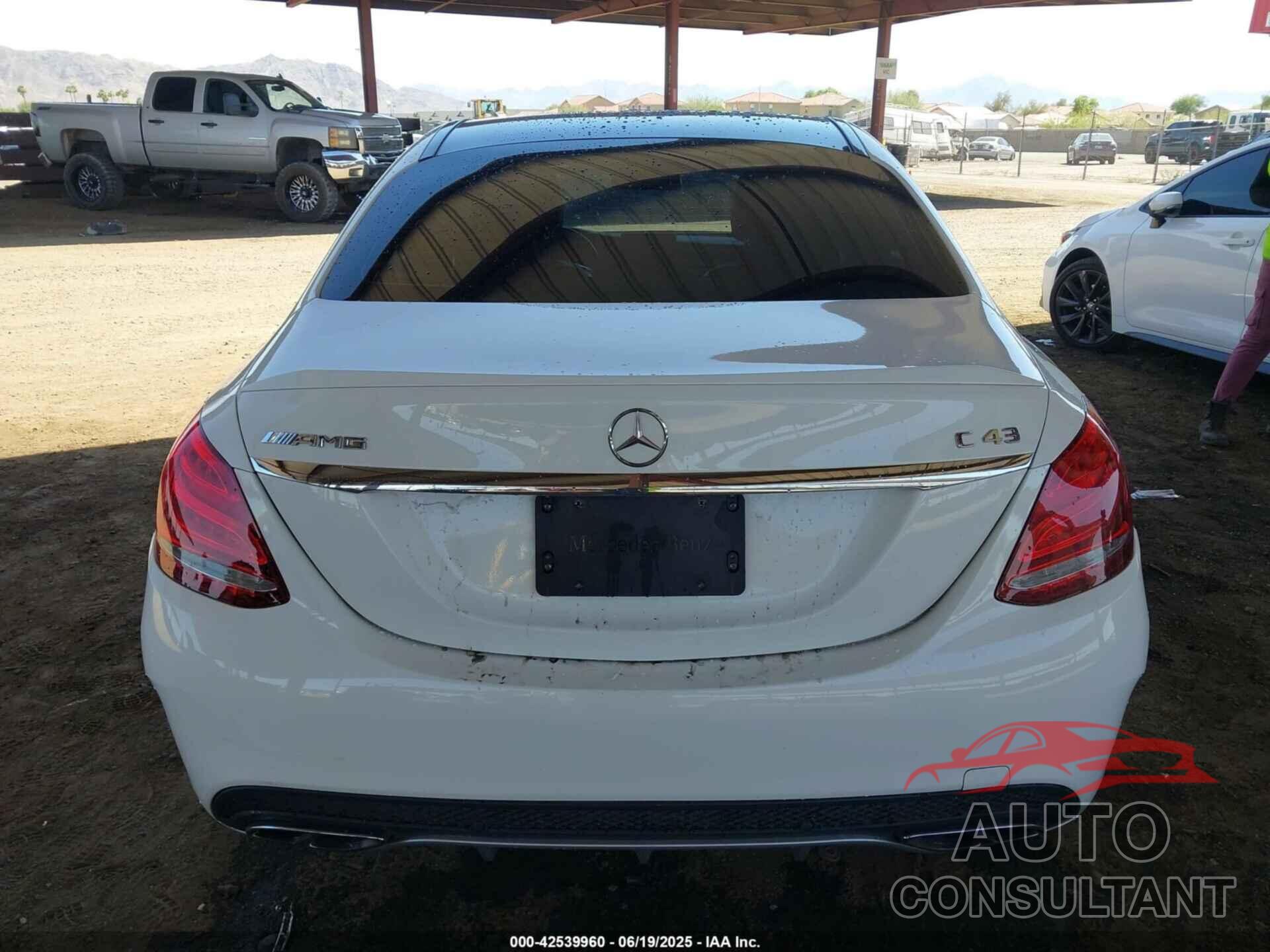 MERCEDES-BENZ AMG C 43 2017 - 55SWF6EB6HU187598