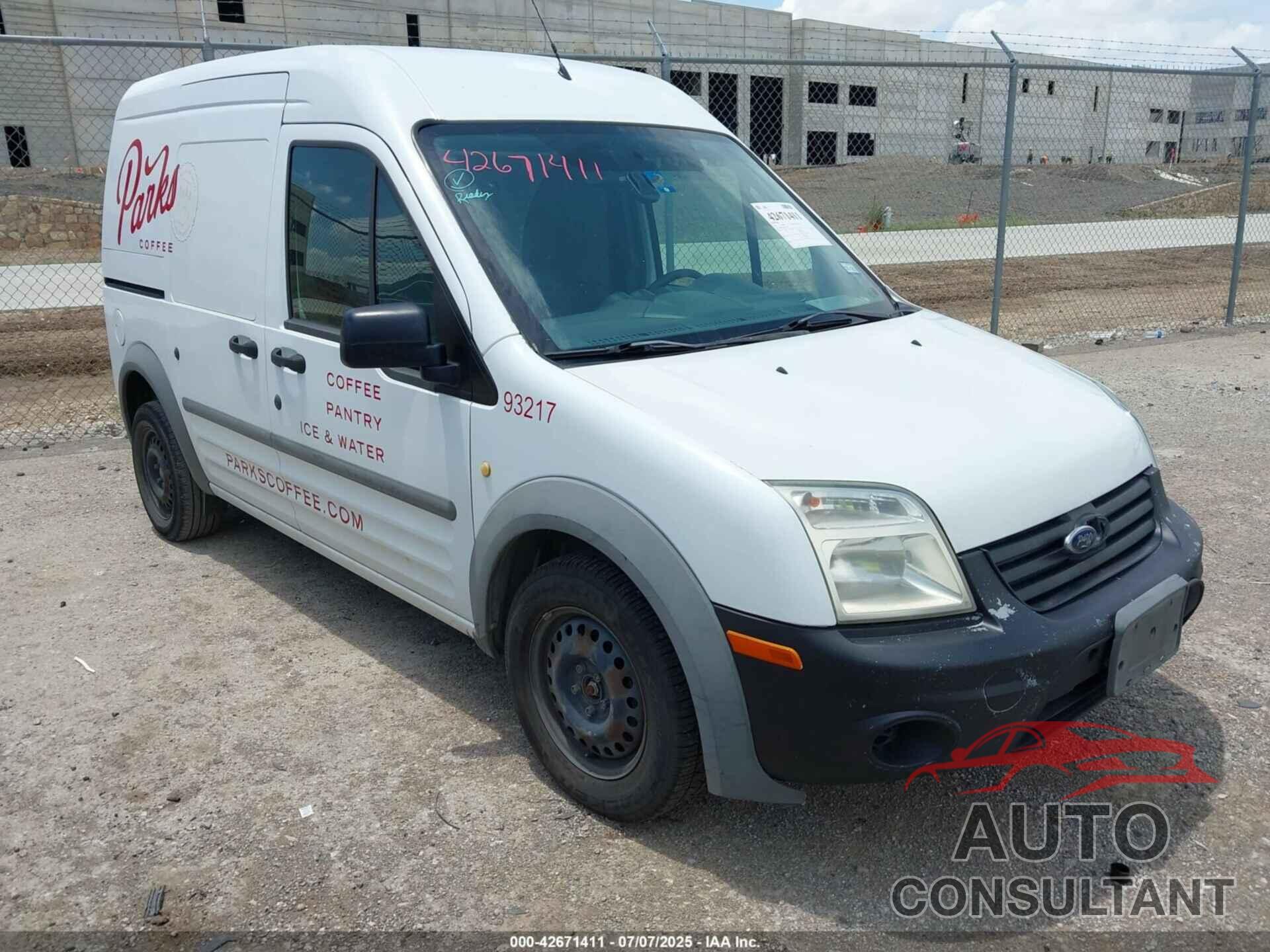 FORD TRANSIT CONNECT 2012 - NM0LS7CN5CT093217