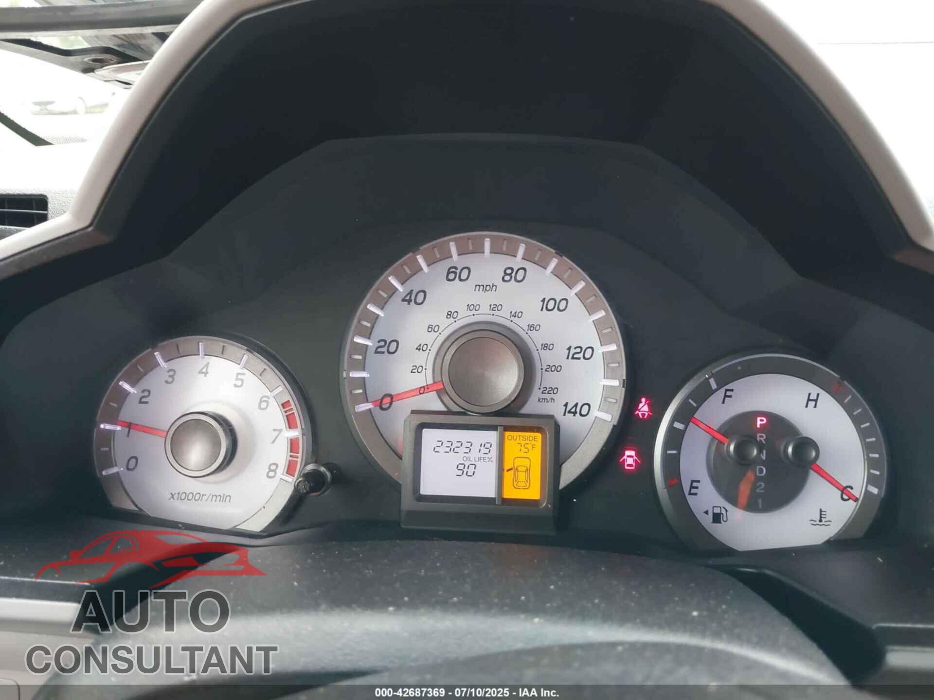 HONDA PILOT 2013 - 5FNYF4H64DB058461