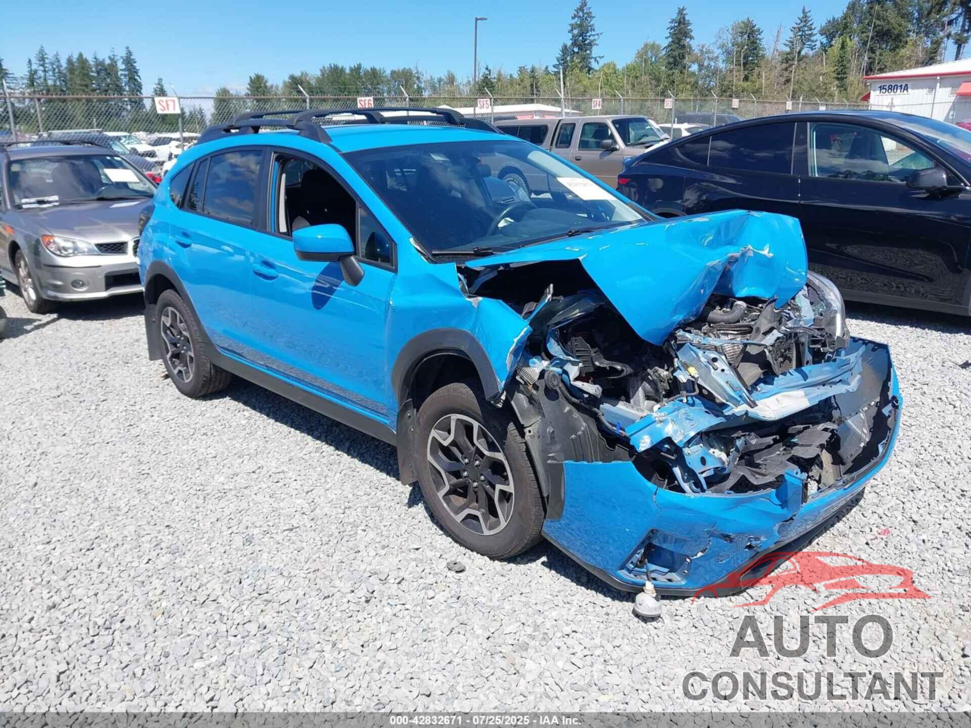 SUBARU CROSSTREK 2016 - JF2GPABC7G9271376
