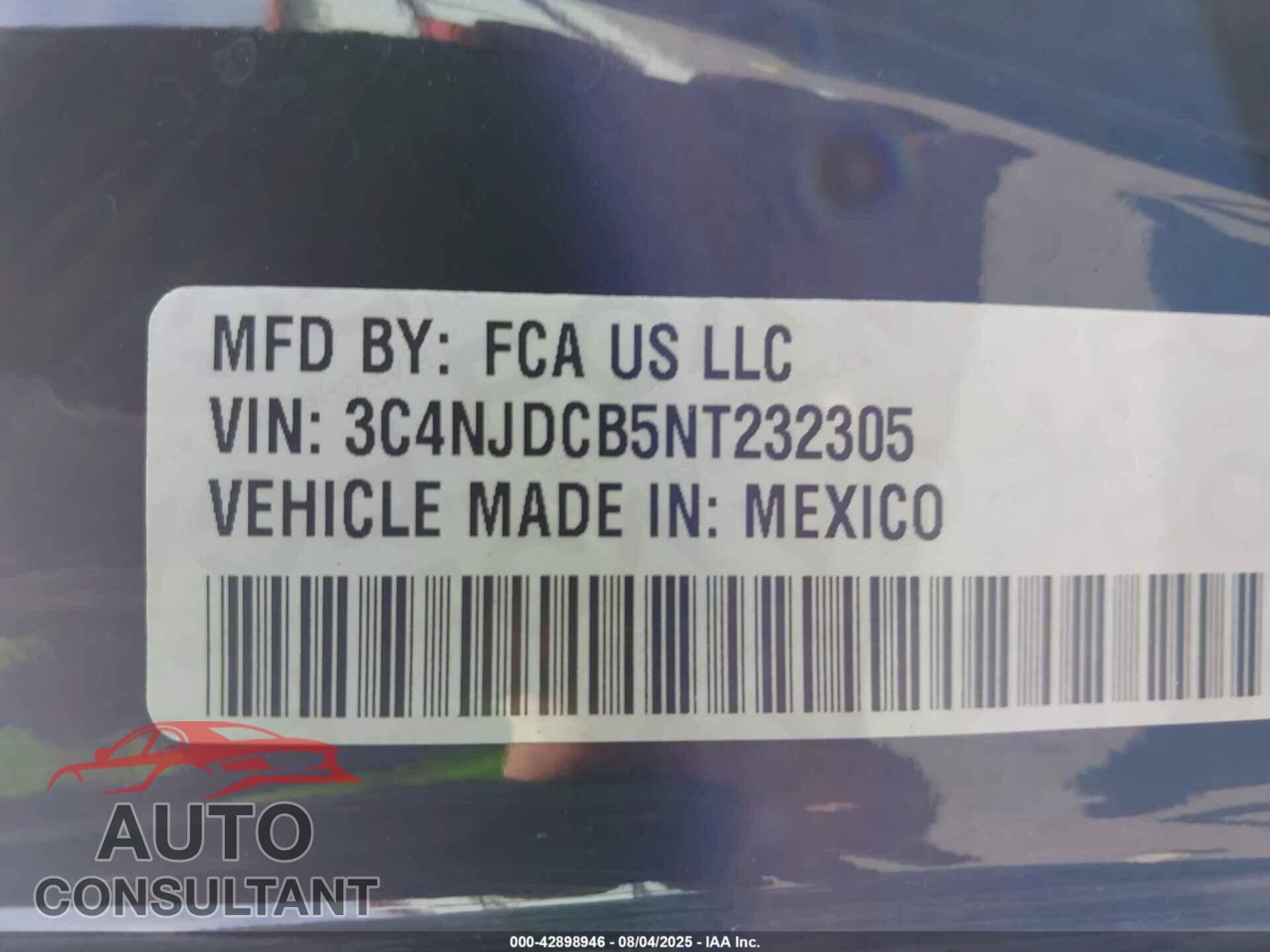 JEEP COMPASS 2022 - 3C4NJDCB5NT232305
