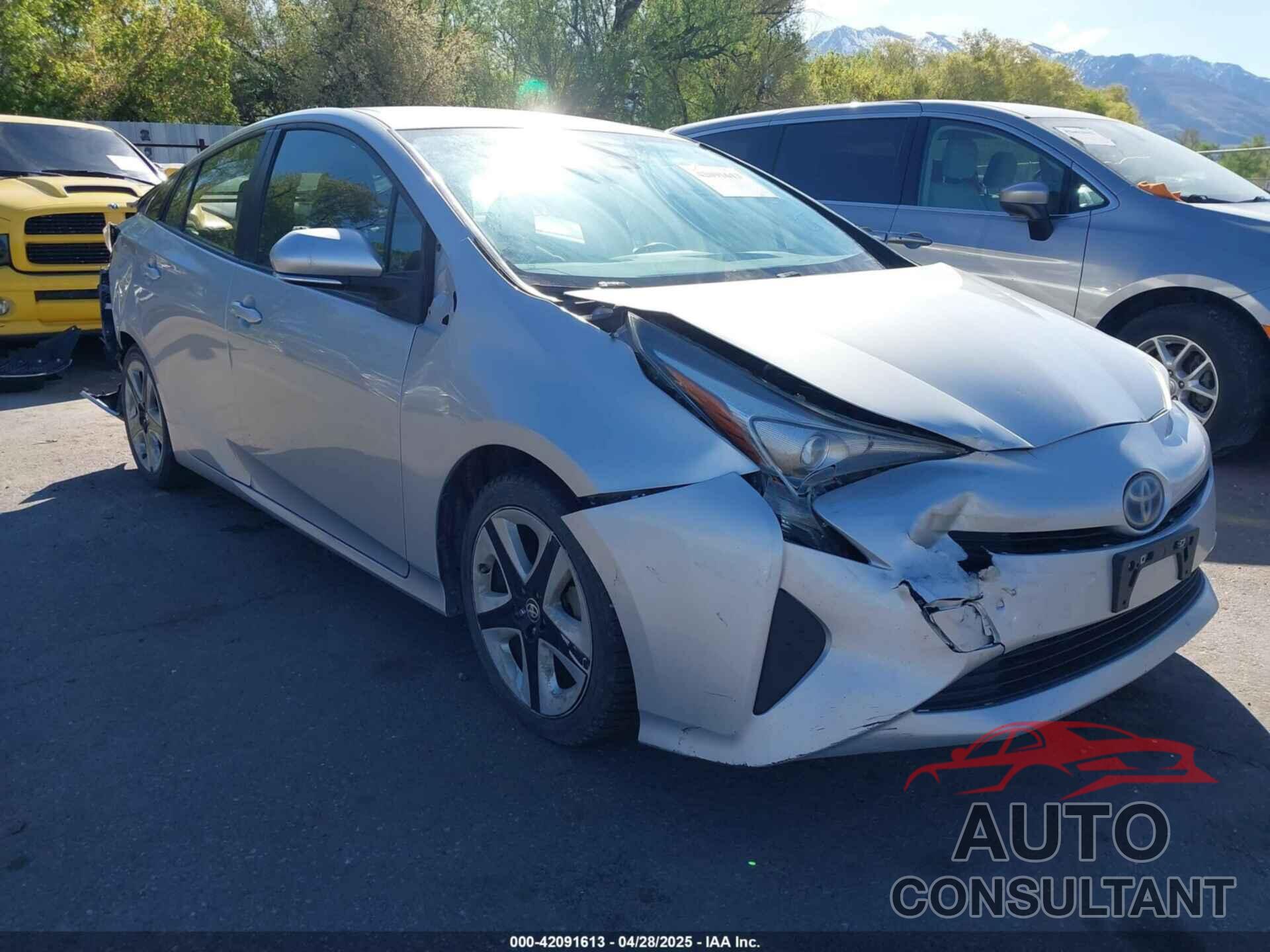 TOYOTA PRIUS 2017 - JTDKBRFU1H3029745