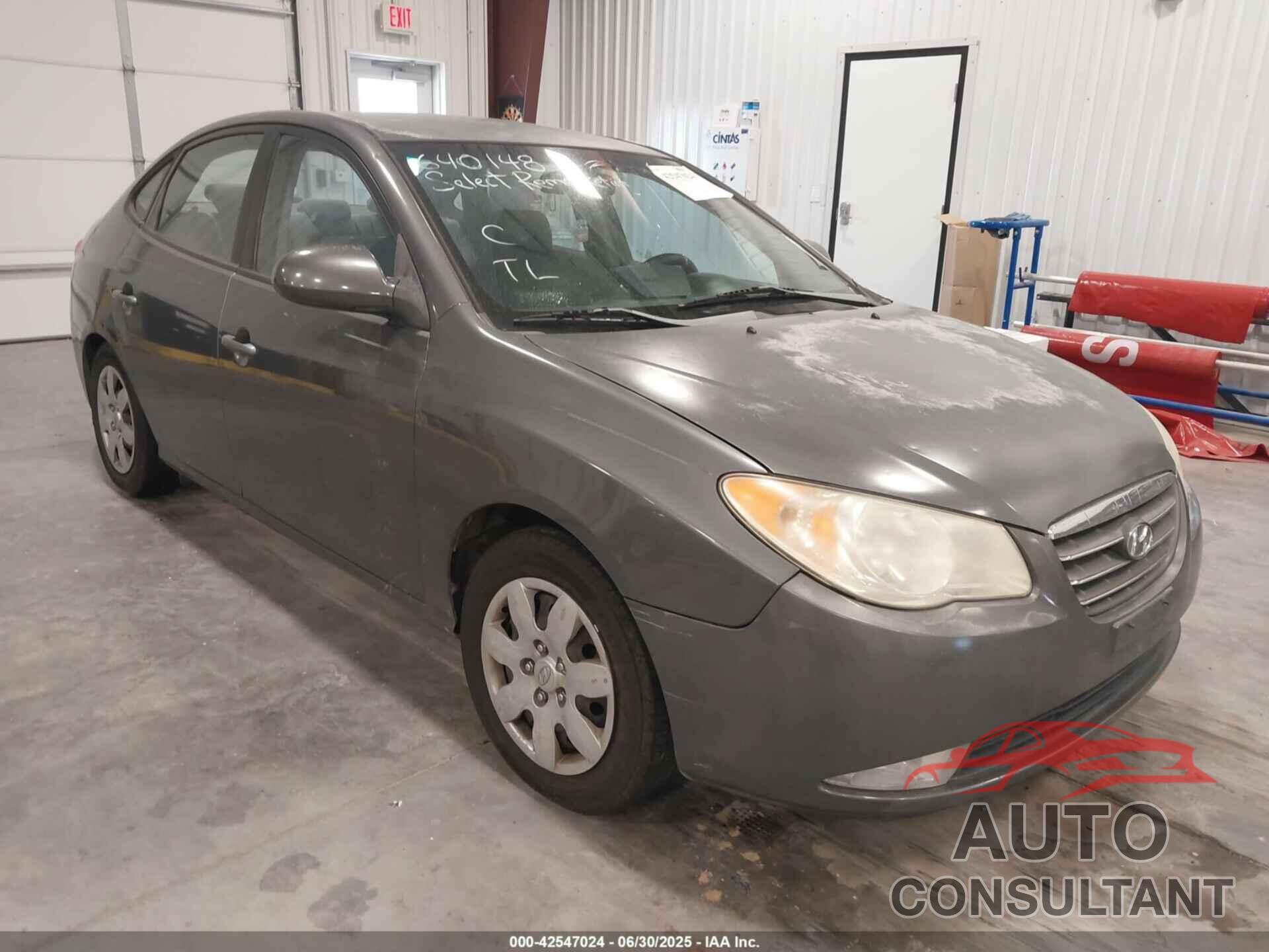 HYUNDAI ELANTRA 2009 - KMHDU46D79U640148