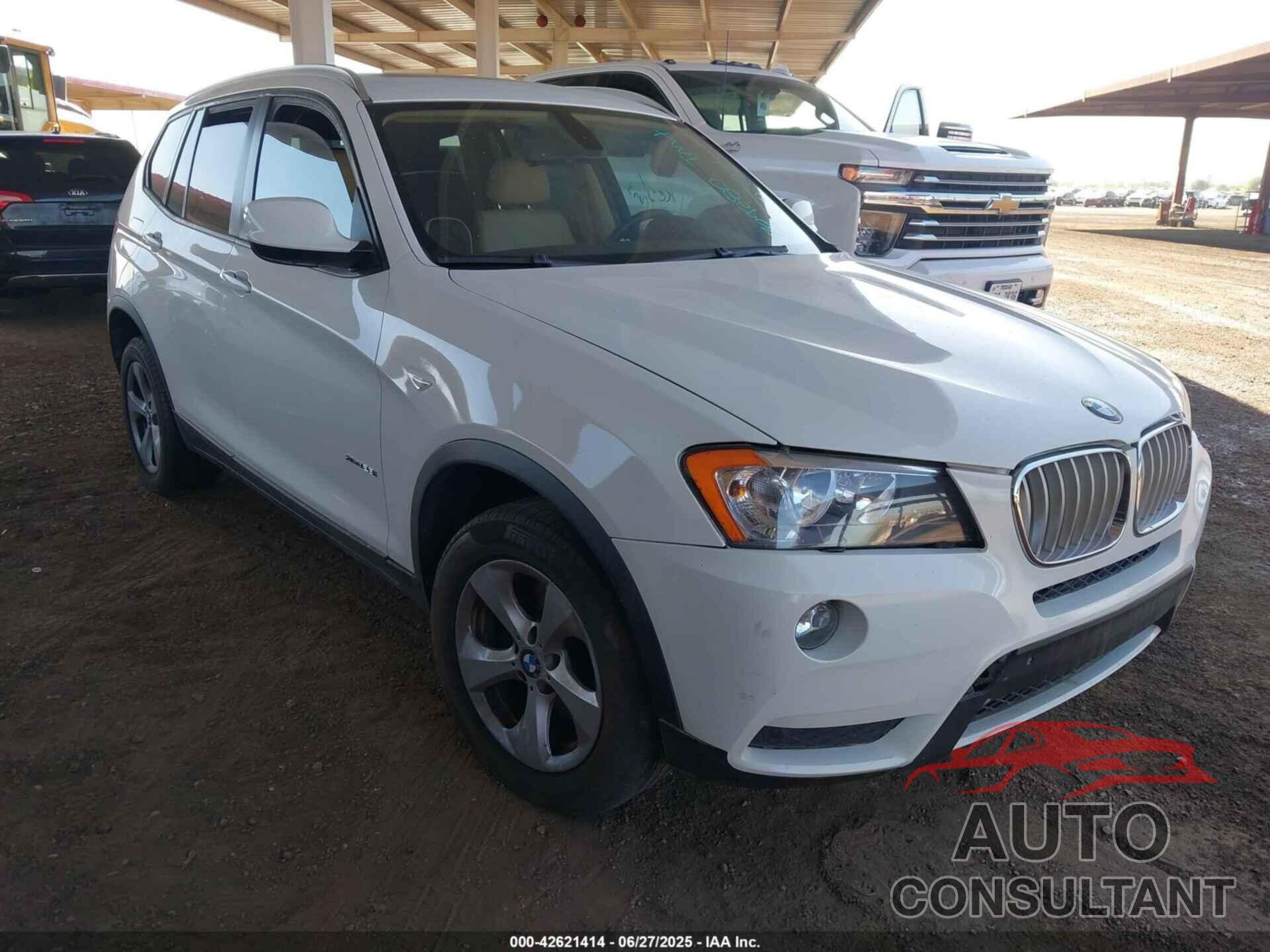BMW X3 2011 - 5UXWX5C50BL709280