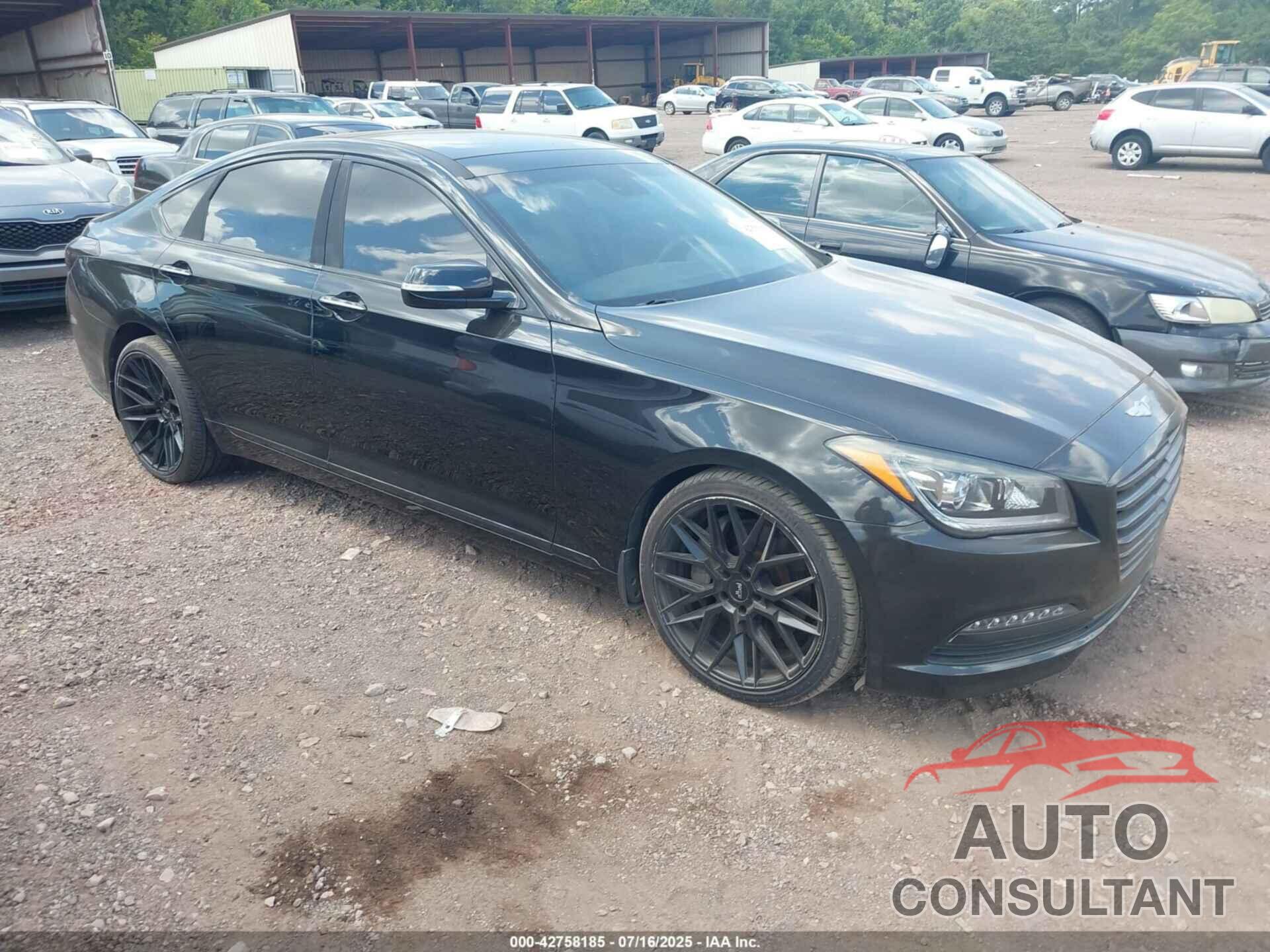 HYUNDAI GENESIS 2016 - KMHGN4JE8GU139101