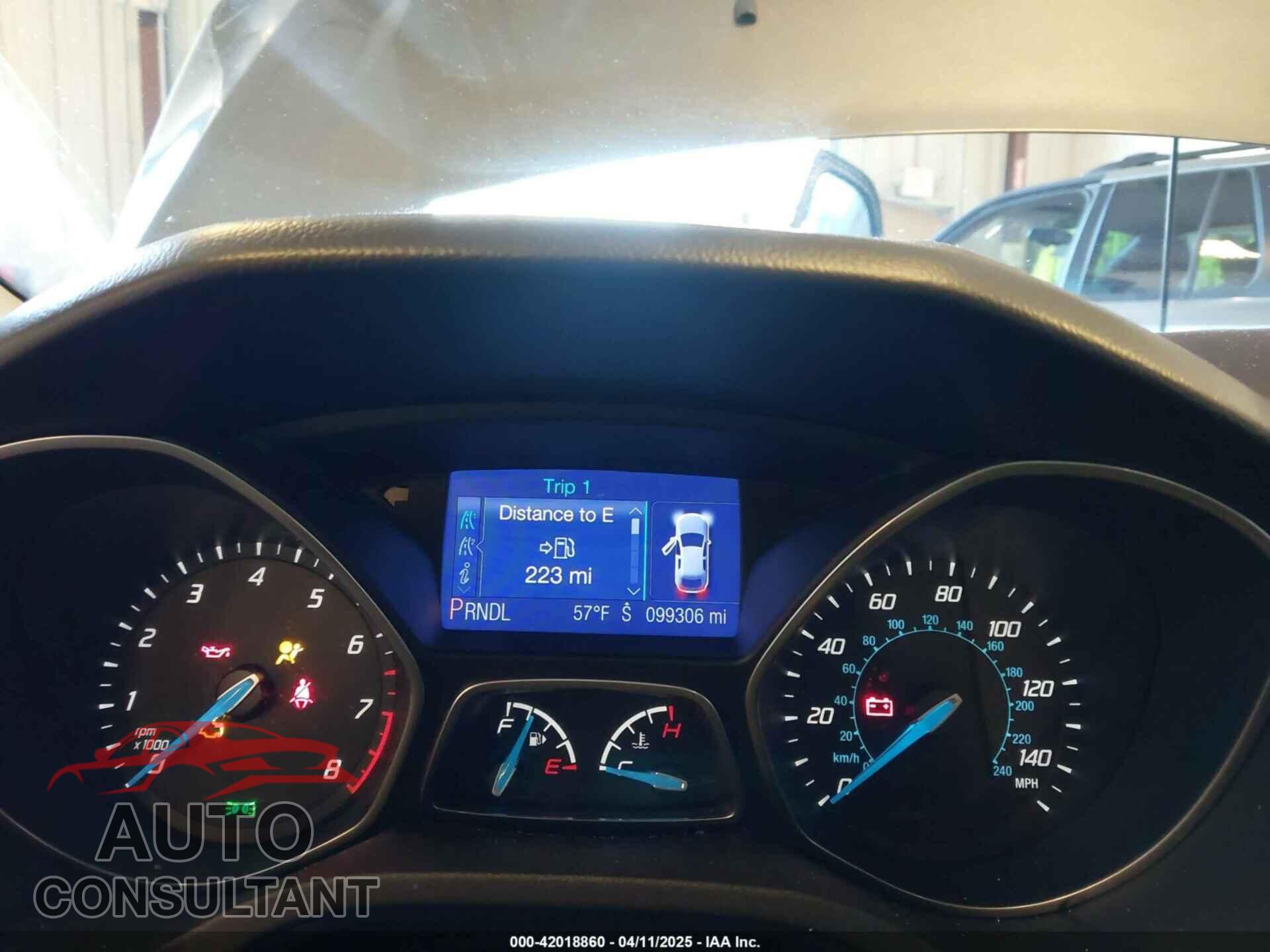 FORD FOCUS 2013 - 1FADP3F20DL144875