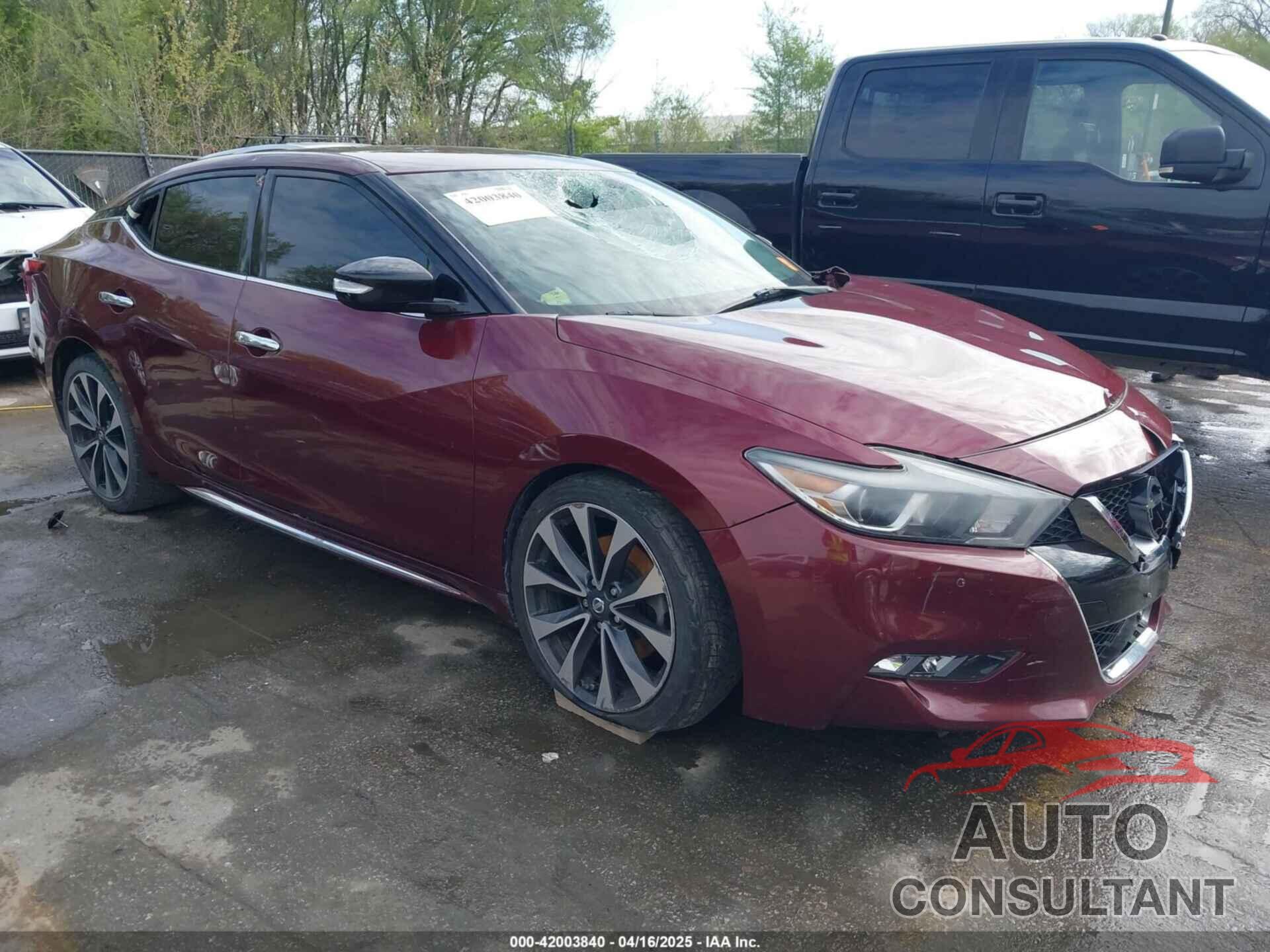 NISSAN MAXIMA 2016 - 1N4AA6AP4GC448725