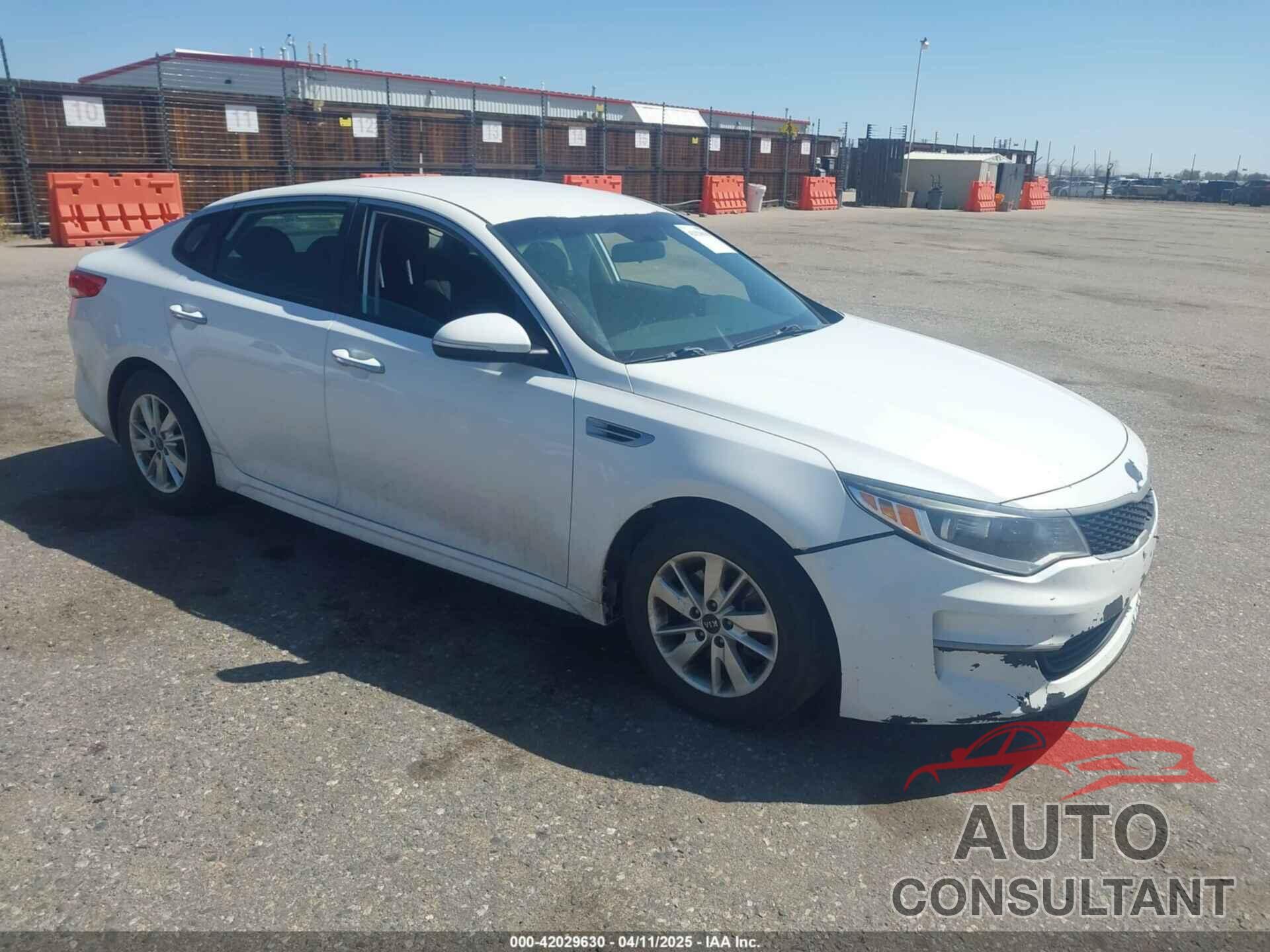 KIA OPTIMA 2016 - 5XXGT4L37GG043391