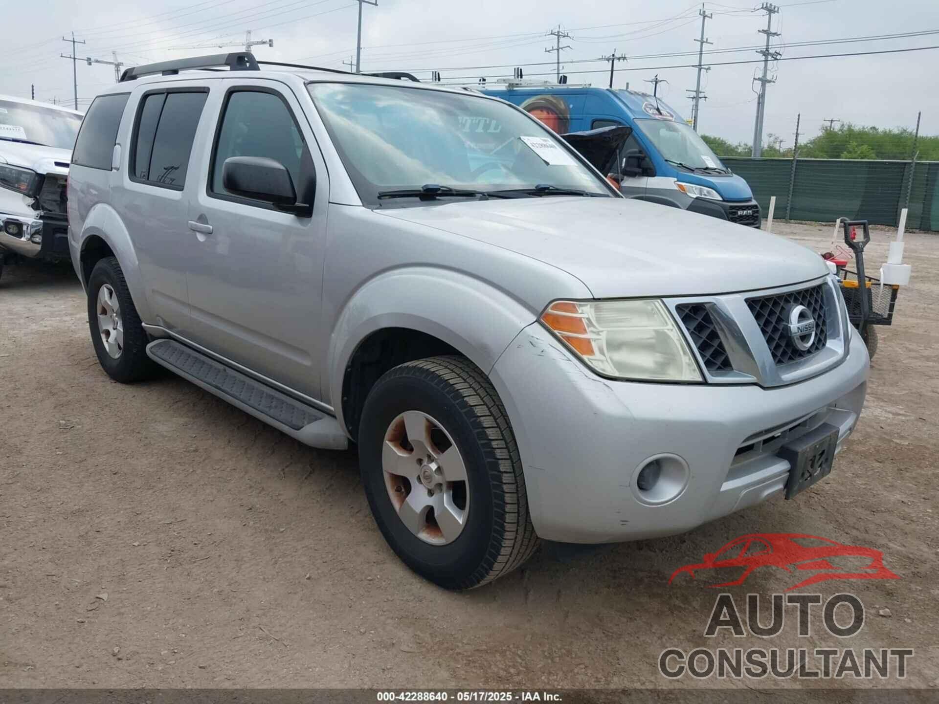 NISSAN PATHFINDER 2012 - 5N1AR1NN7CC601103