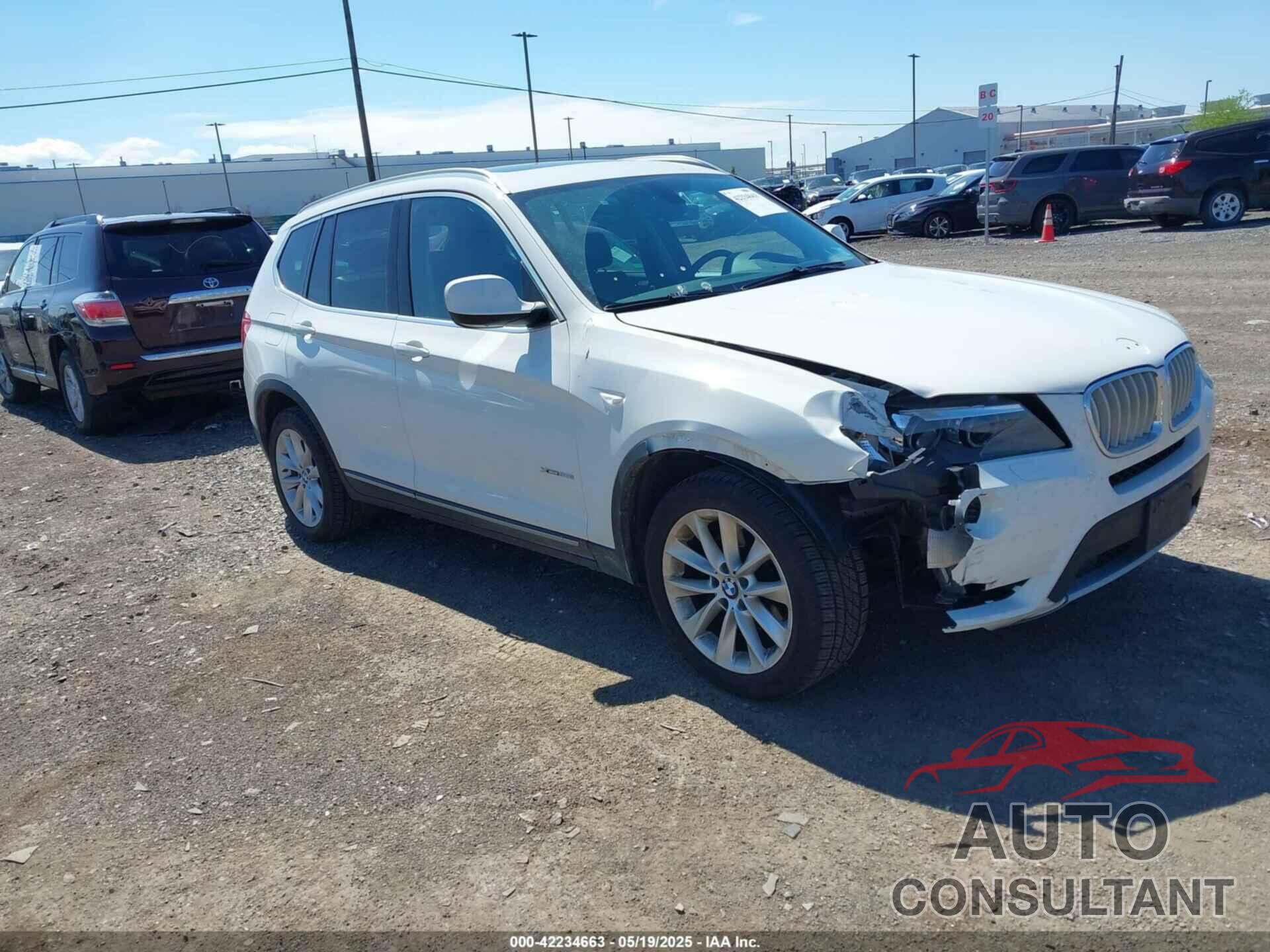 BMW X3 2014 - 5UXWX9C58E0D28647