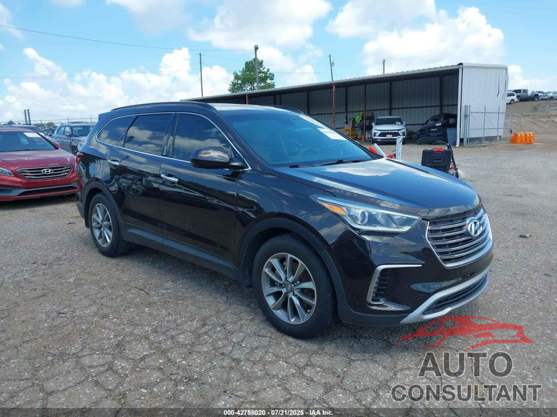 HYUNDAI SANTA FE 2017 - KM8SM4HF1HU255737