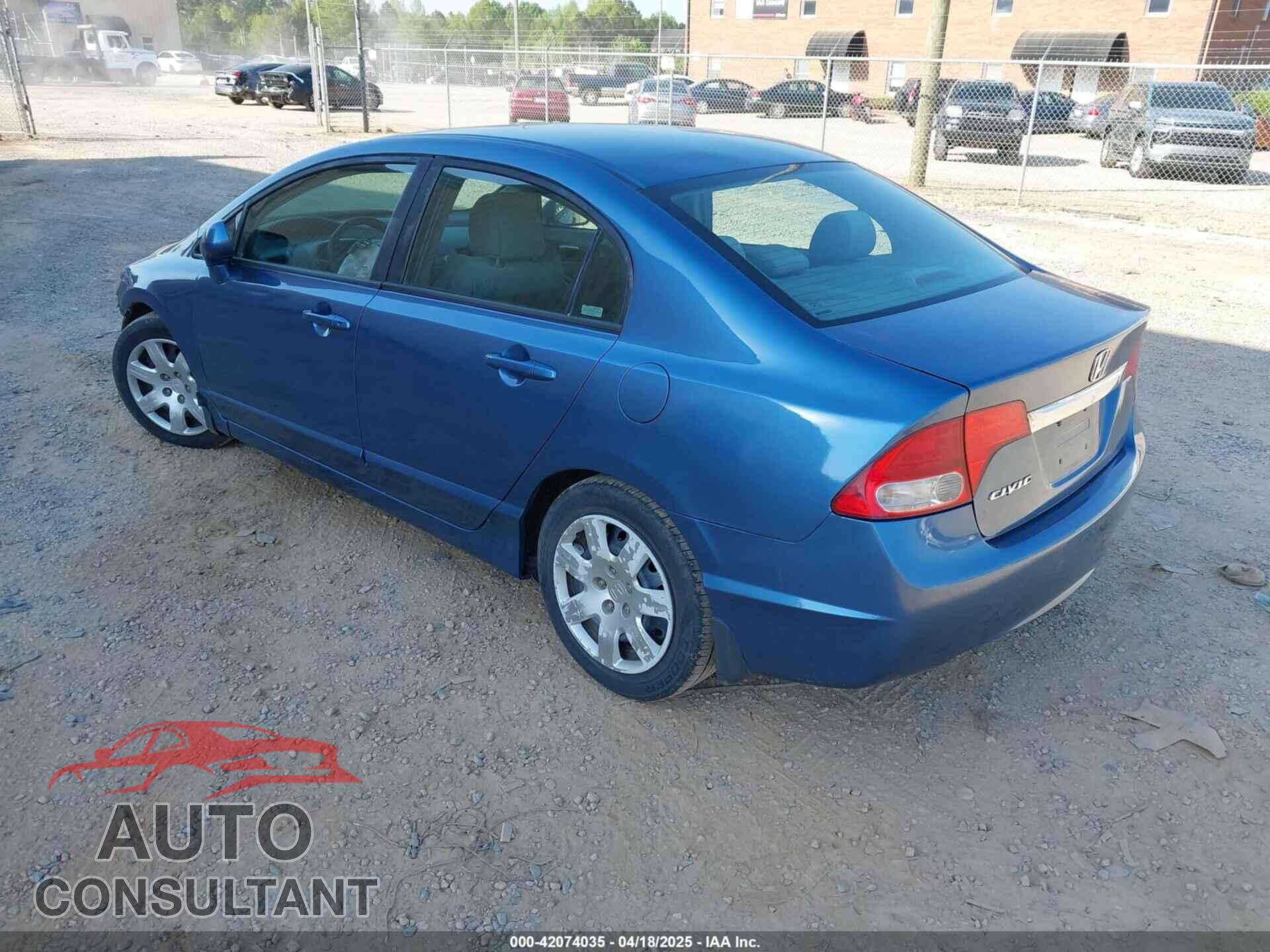 HONDA CIVIC 2011 - 19XFA1F58BE038456