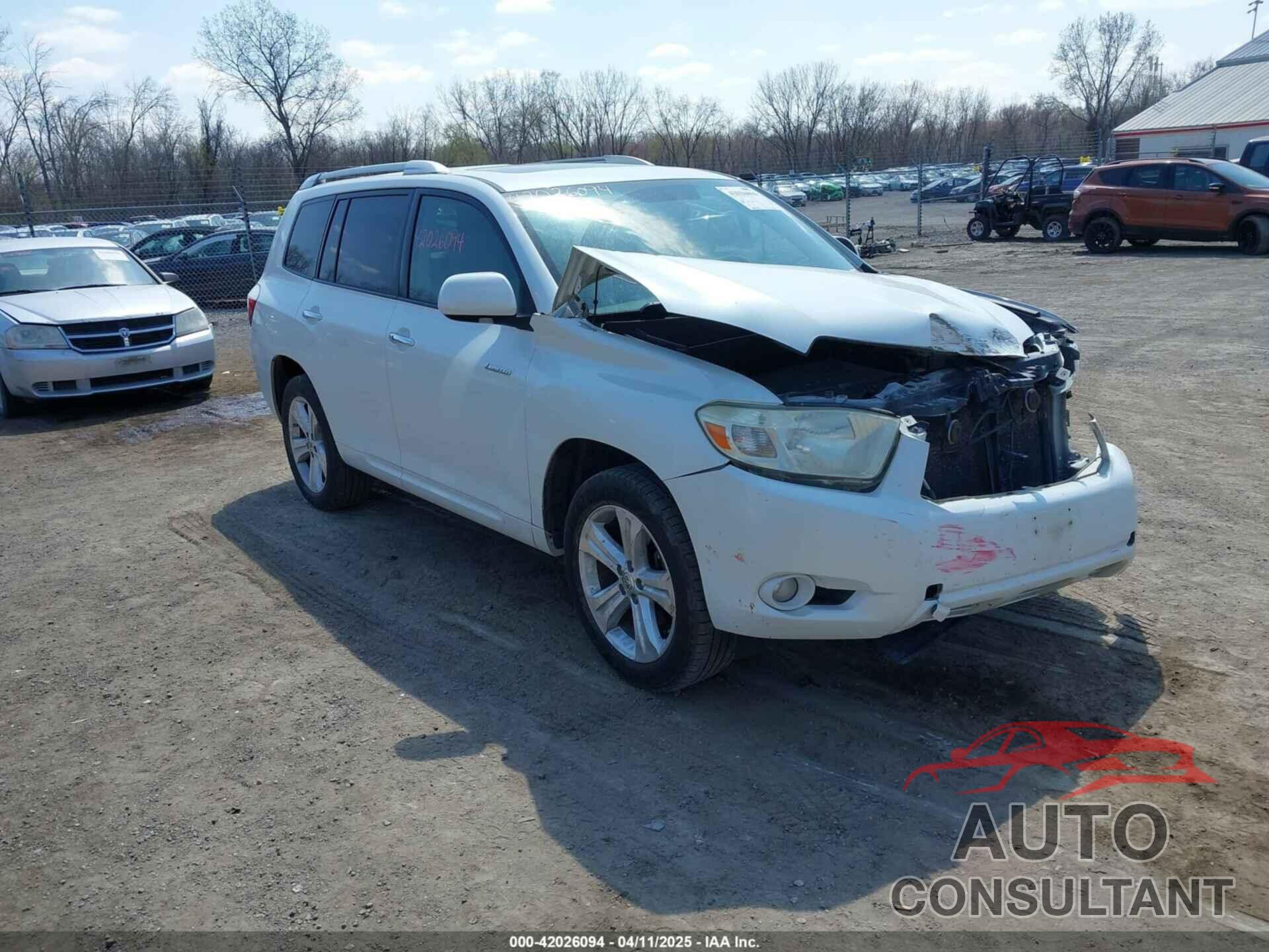 TOYOTA HIGHLANDER 2009 - JTEES42A992146116