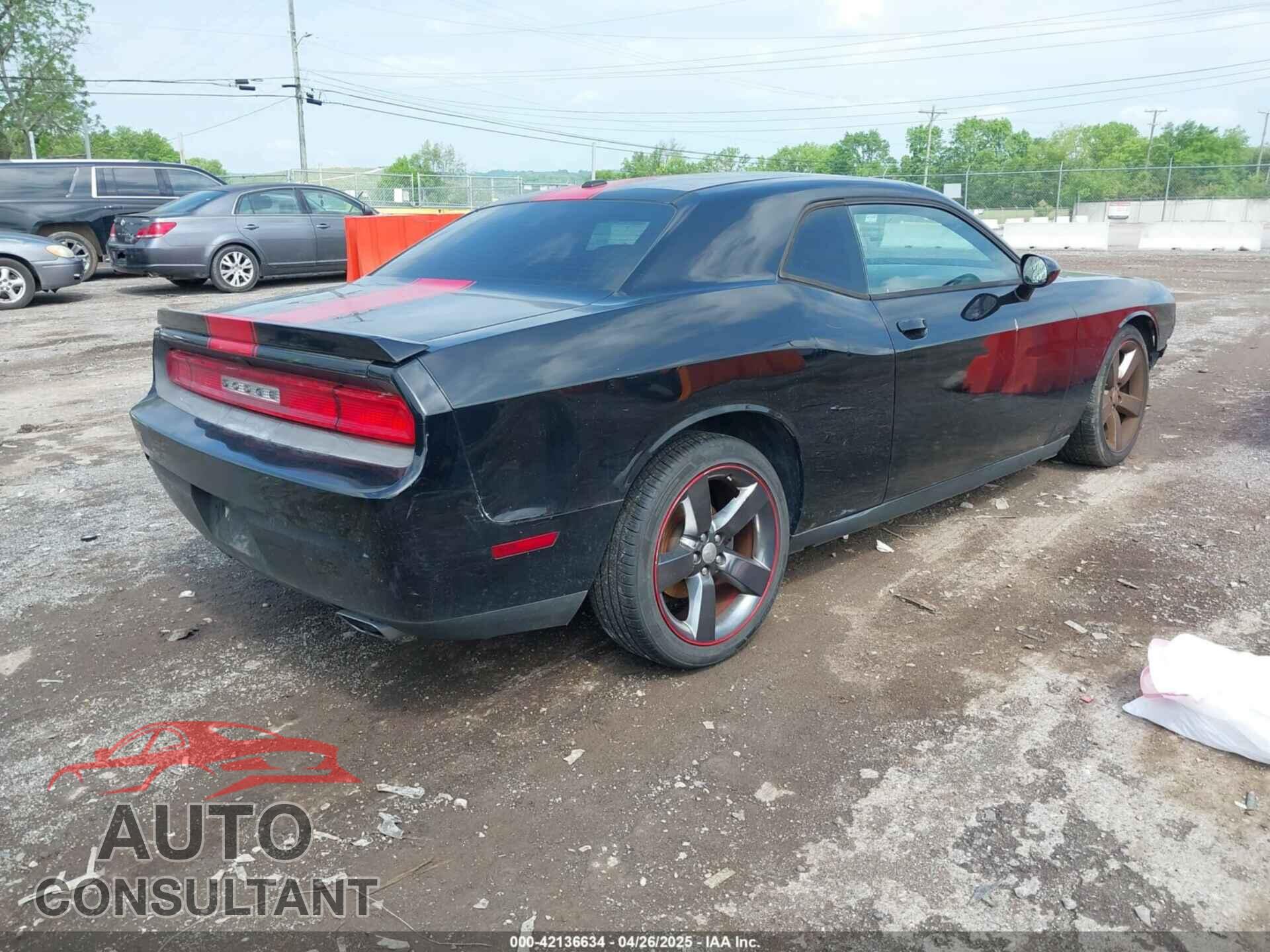 DODGE CHALLENGER 2012 - 2C3CDYAG9CH284843