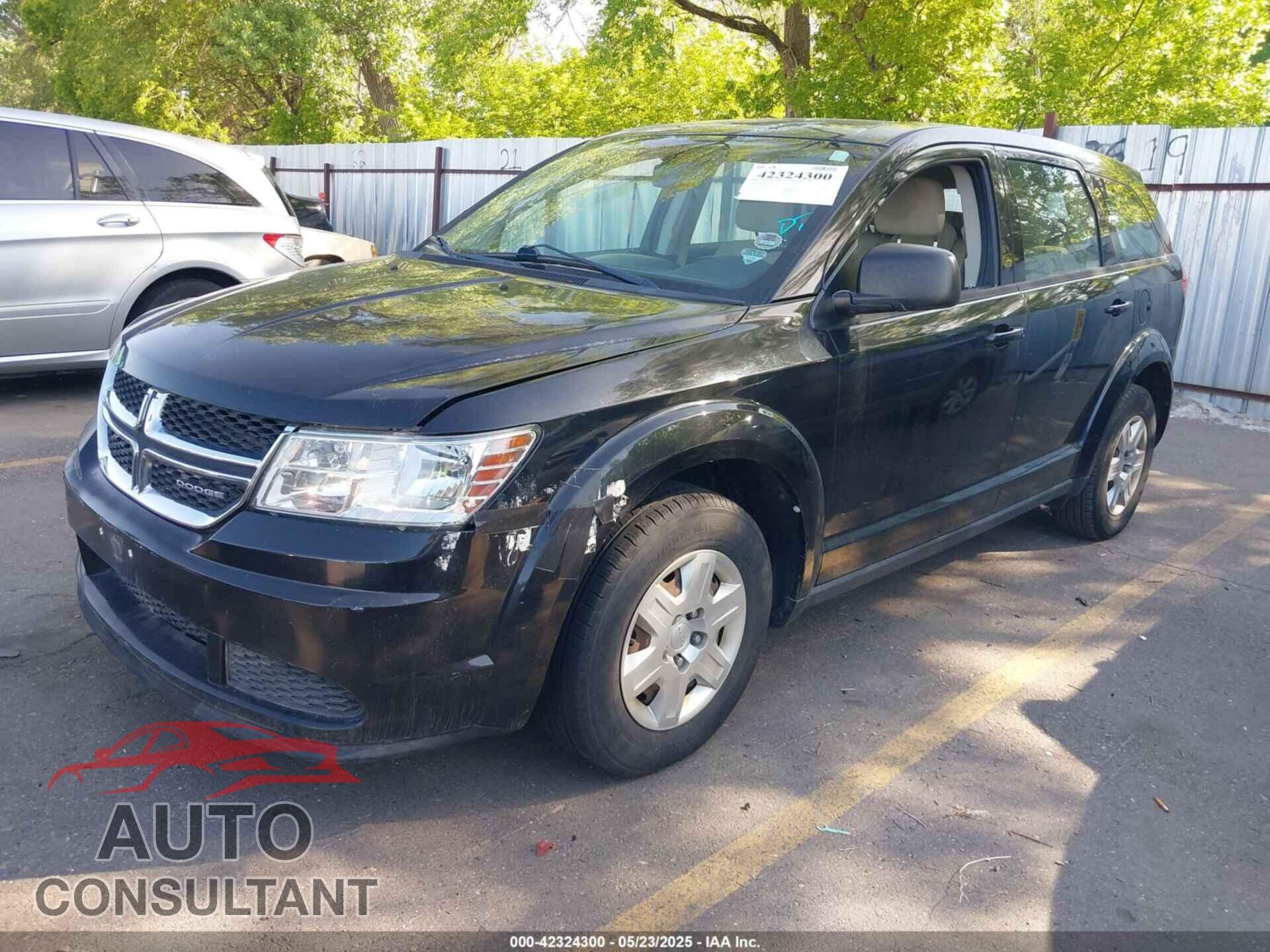 DODGE JOURNEY 2012 - 3C4PDCABXCT206793
