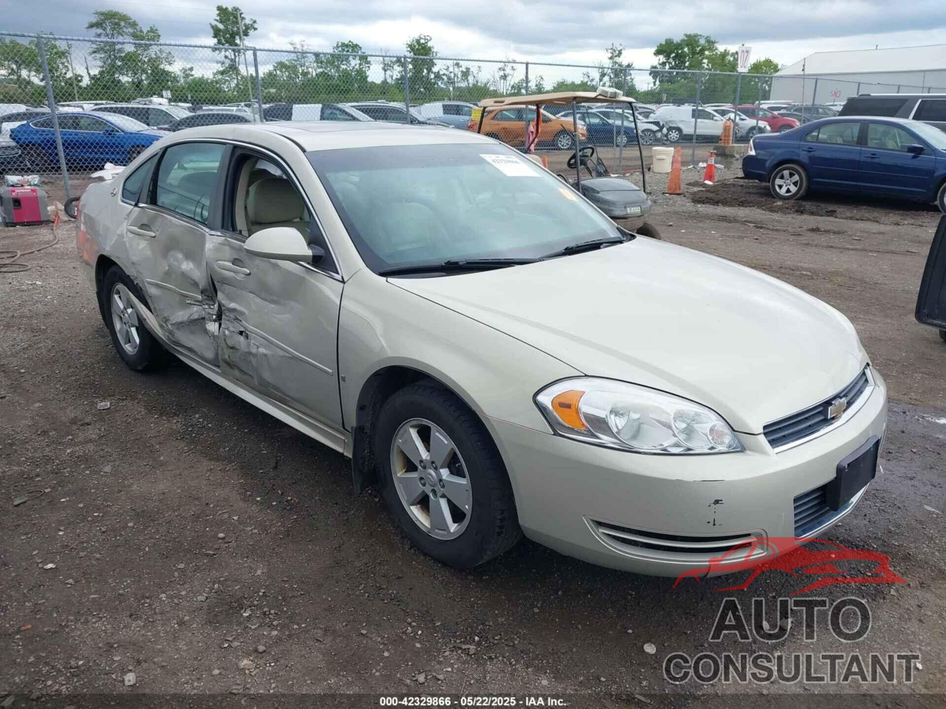 CHEVROLET IMPALA 2009 - 2G1WT57K891238307