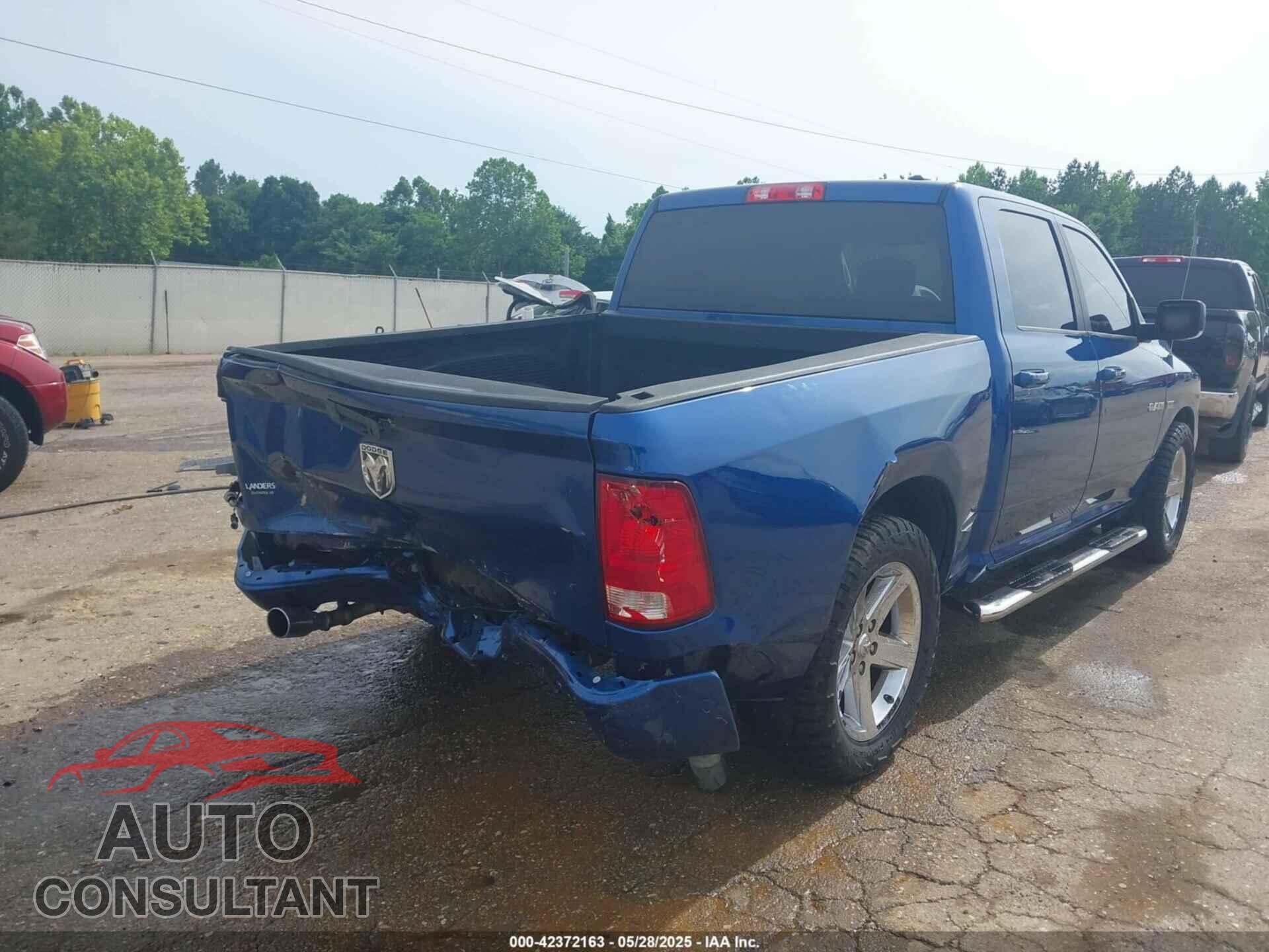 DODGE RAM 1500 2010 - 1D7RB1CTXAS165031