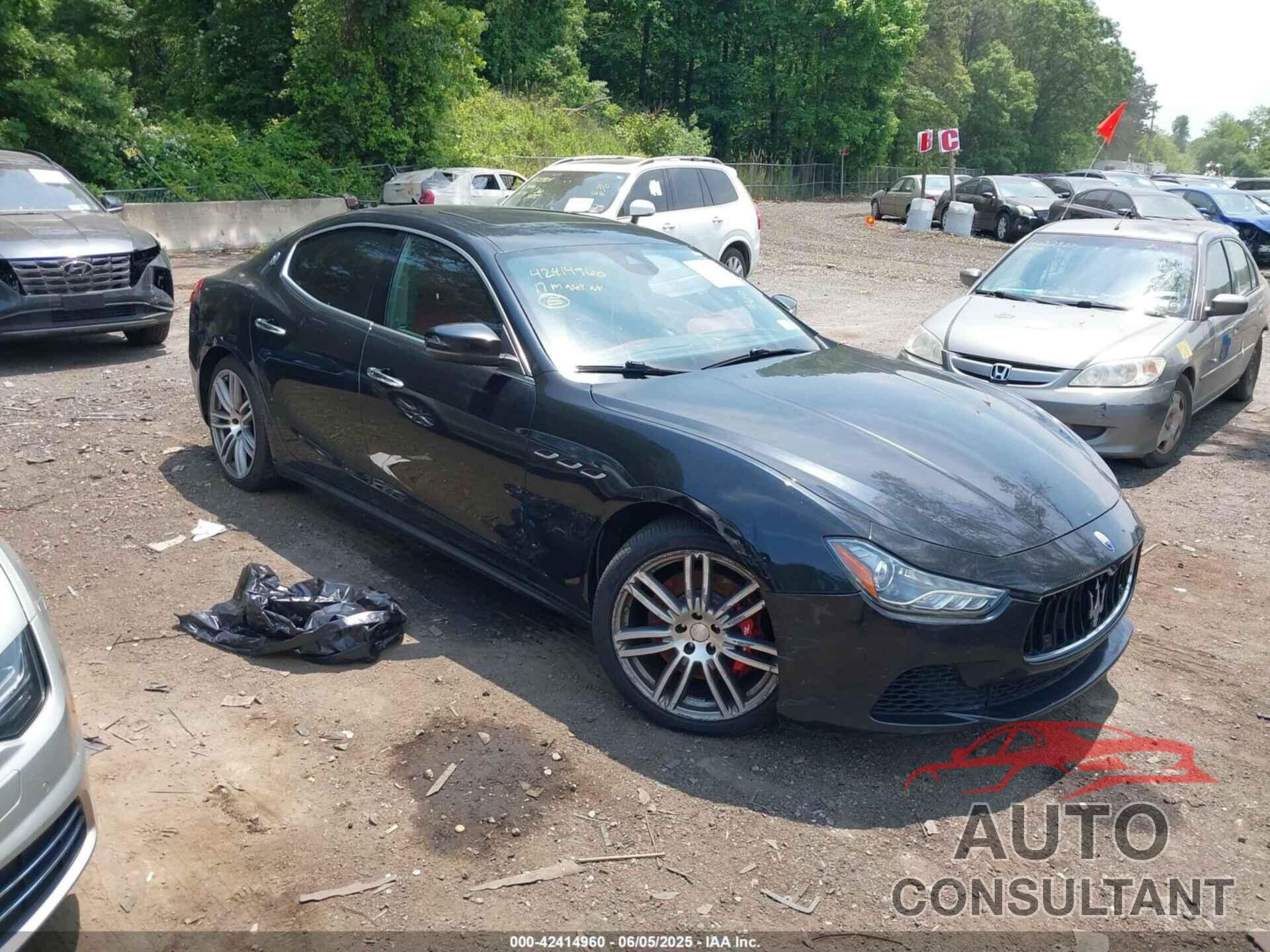 MASERATI GHIBLI 2017 - ZAM57RSS4H1216732