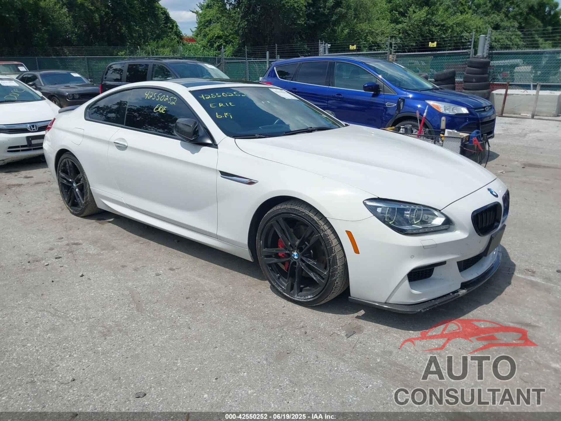 BMW 650I 2012 - WBALX3C5XCC528758