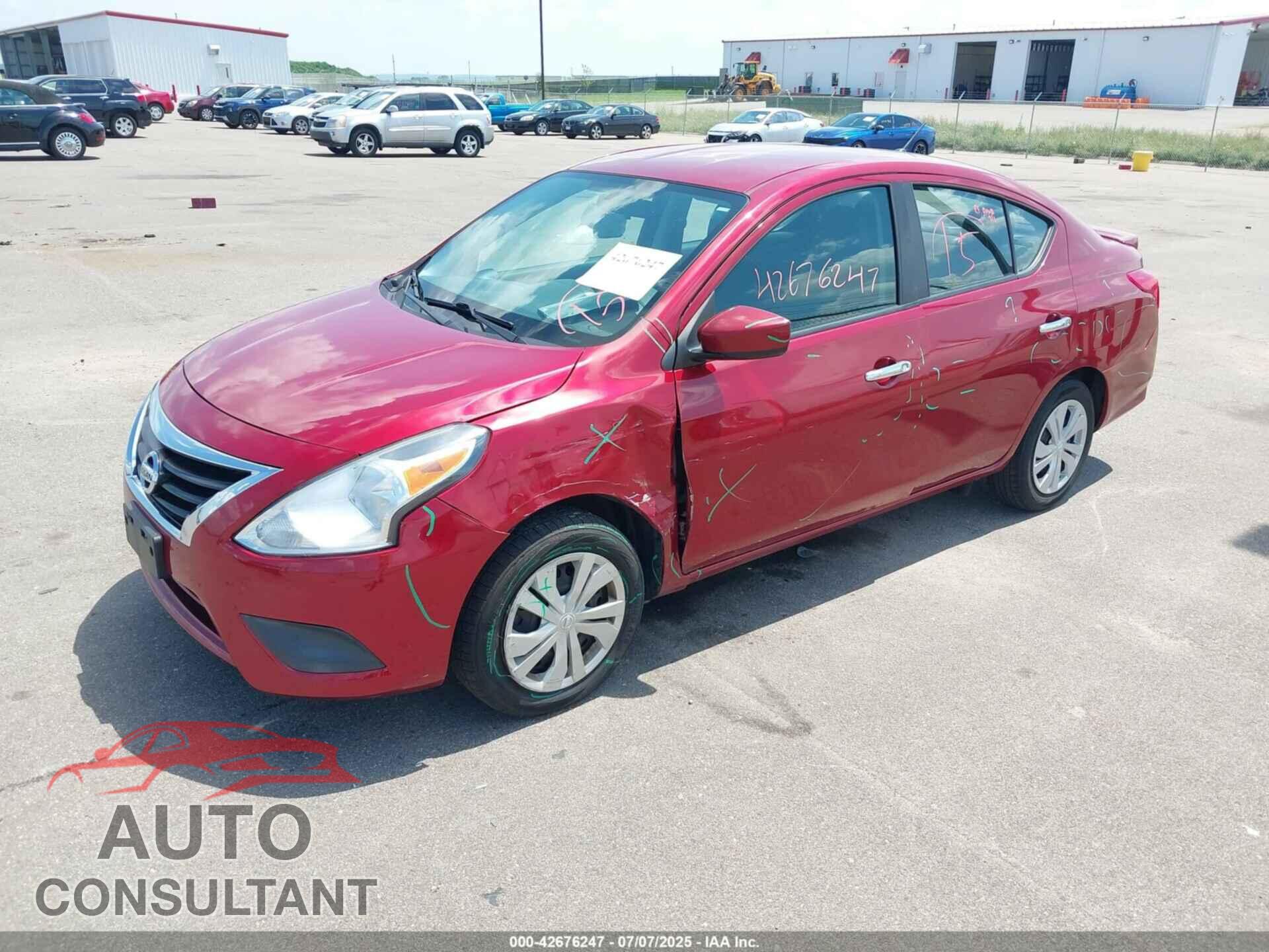 NISSAN VERSA 2019 - 3N1CN7AP3KL826319