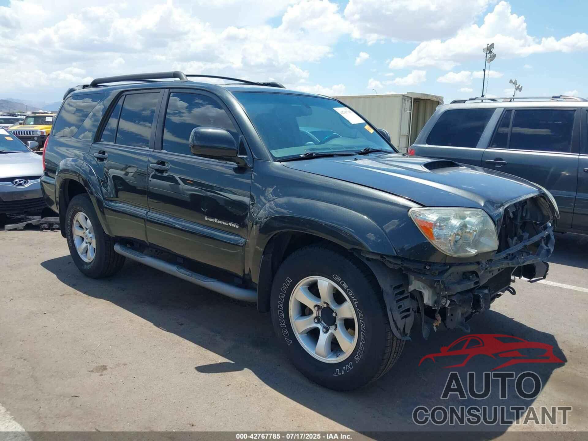 TOYOTA 4RUNNER 2009 - JTEBU14R59K039787