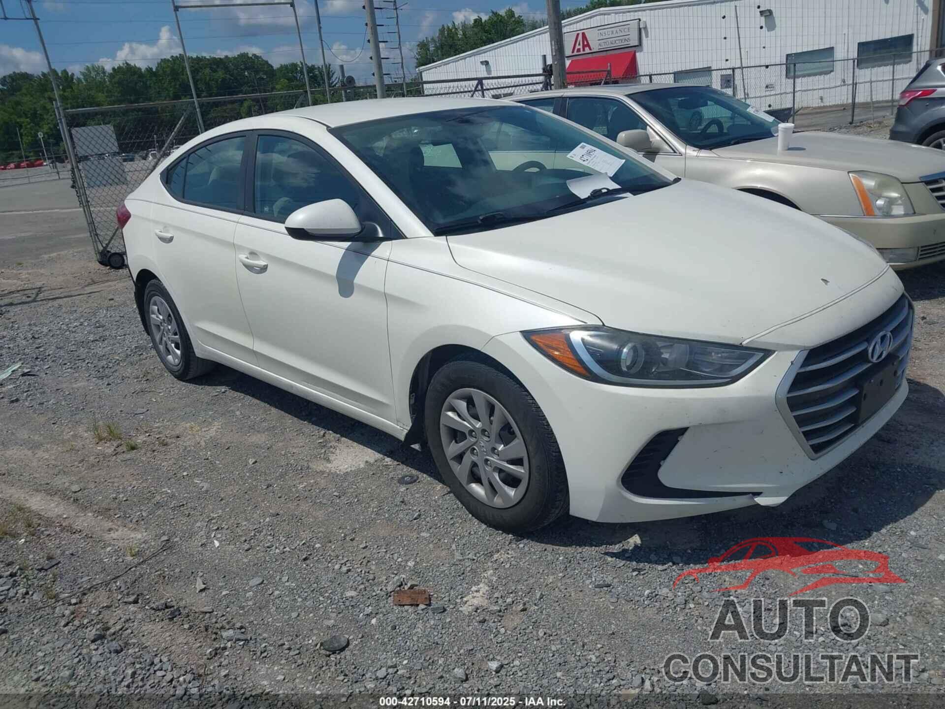HYUNDAI ELANTRA 2017 - 5NPD74LF1HH208827
