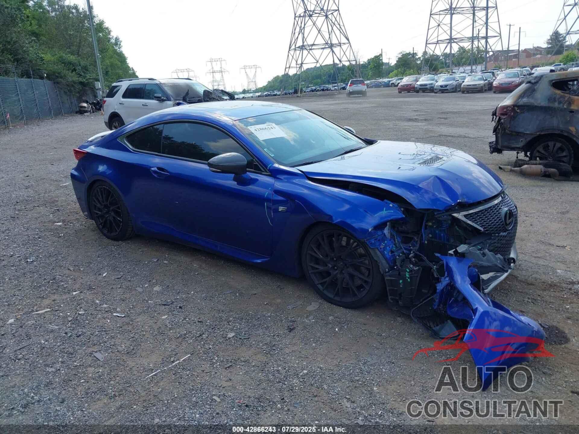 LEXUS RC F 2015 - JTHHP5BC1F5001963
