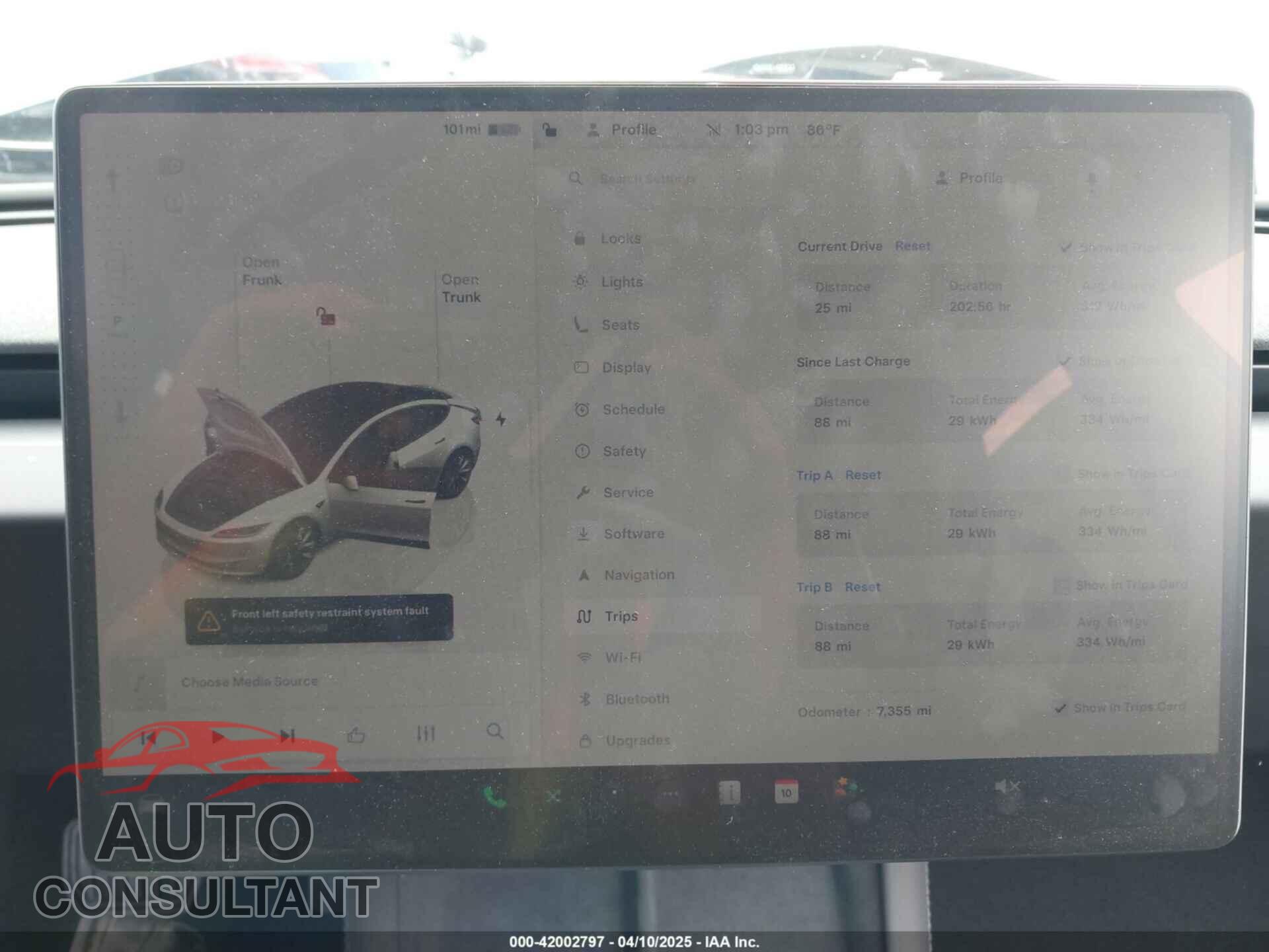 TESLA MODEL 3 2024 - 5YJ3E1EB0RF795452