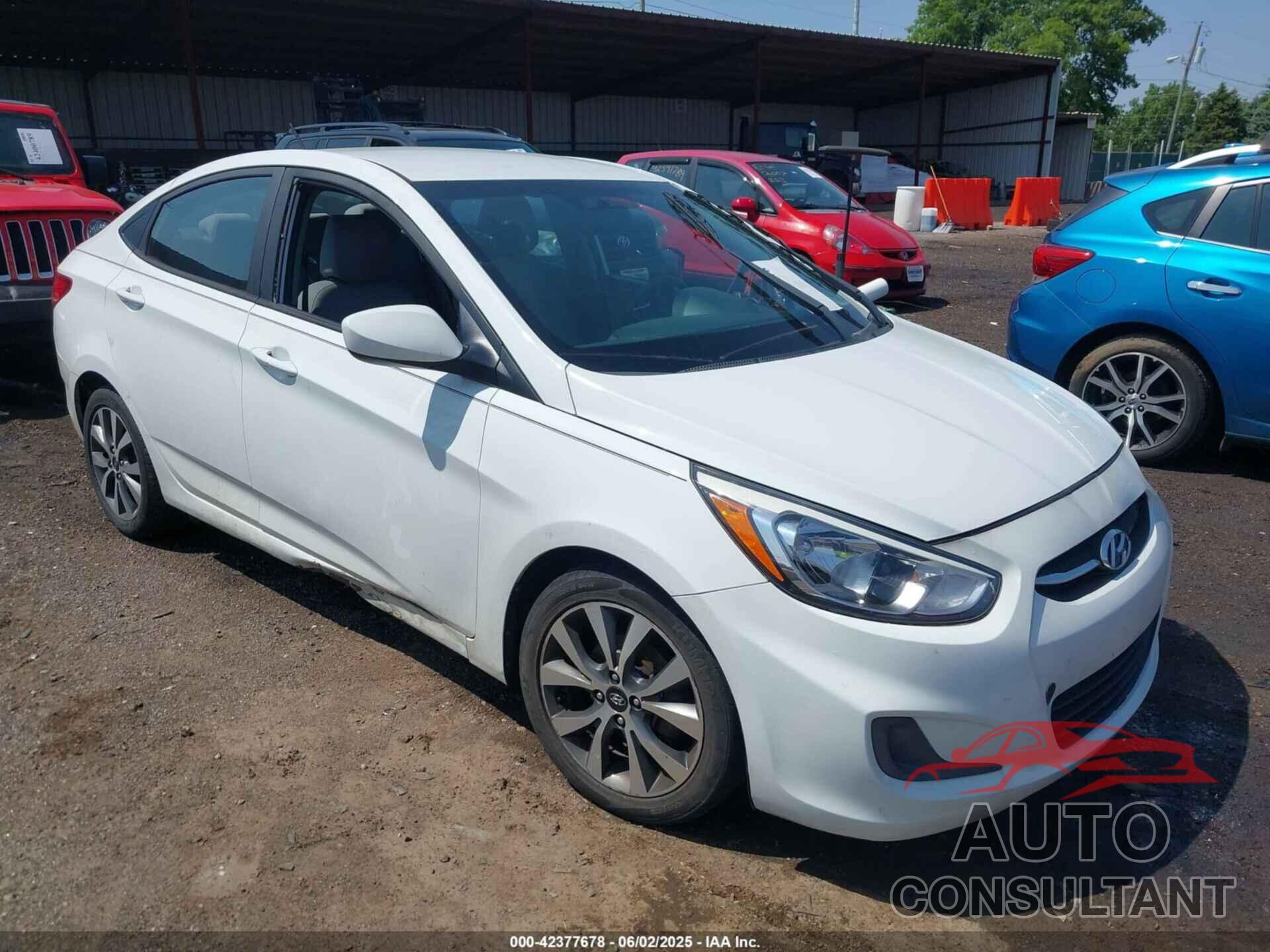 HYUNDAI ACCENT 2017 - KMHCT4AE6HU332756