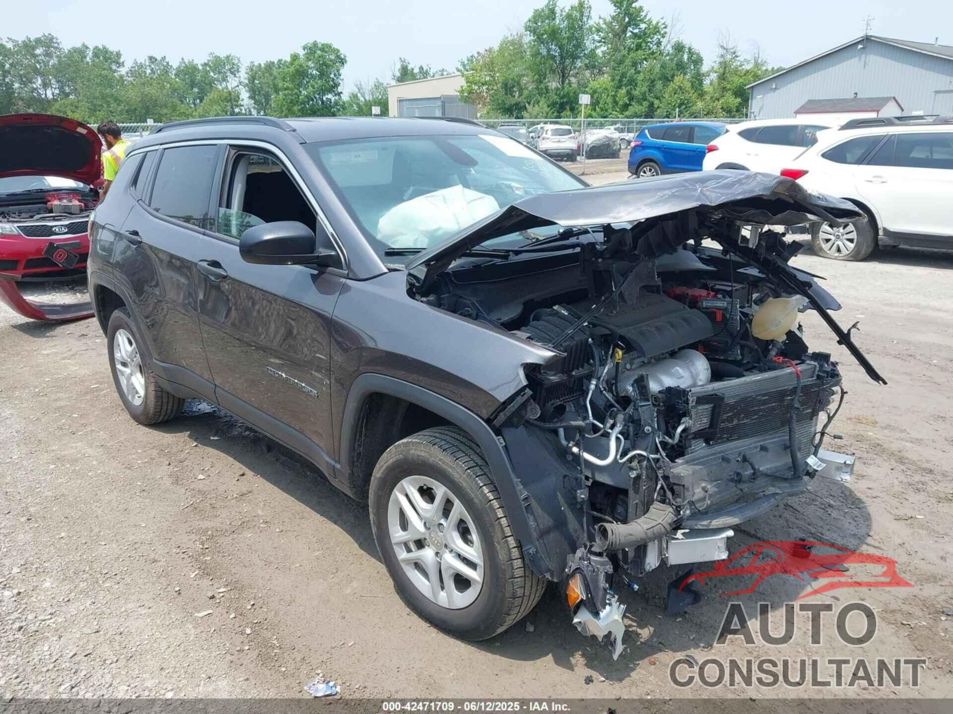 JEEP COMPASS 2021 - 3C4NJDAB9MT566547