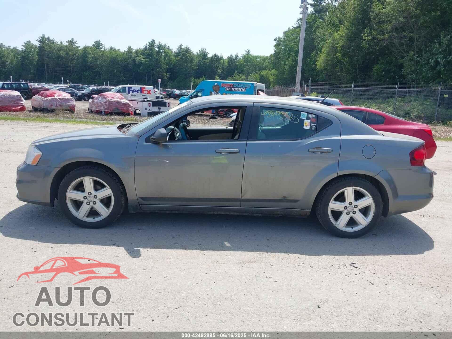 DODGE AVENGER 2013 - 1C3CDZAB9DN551854