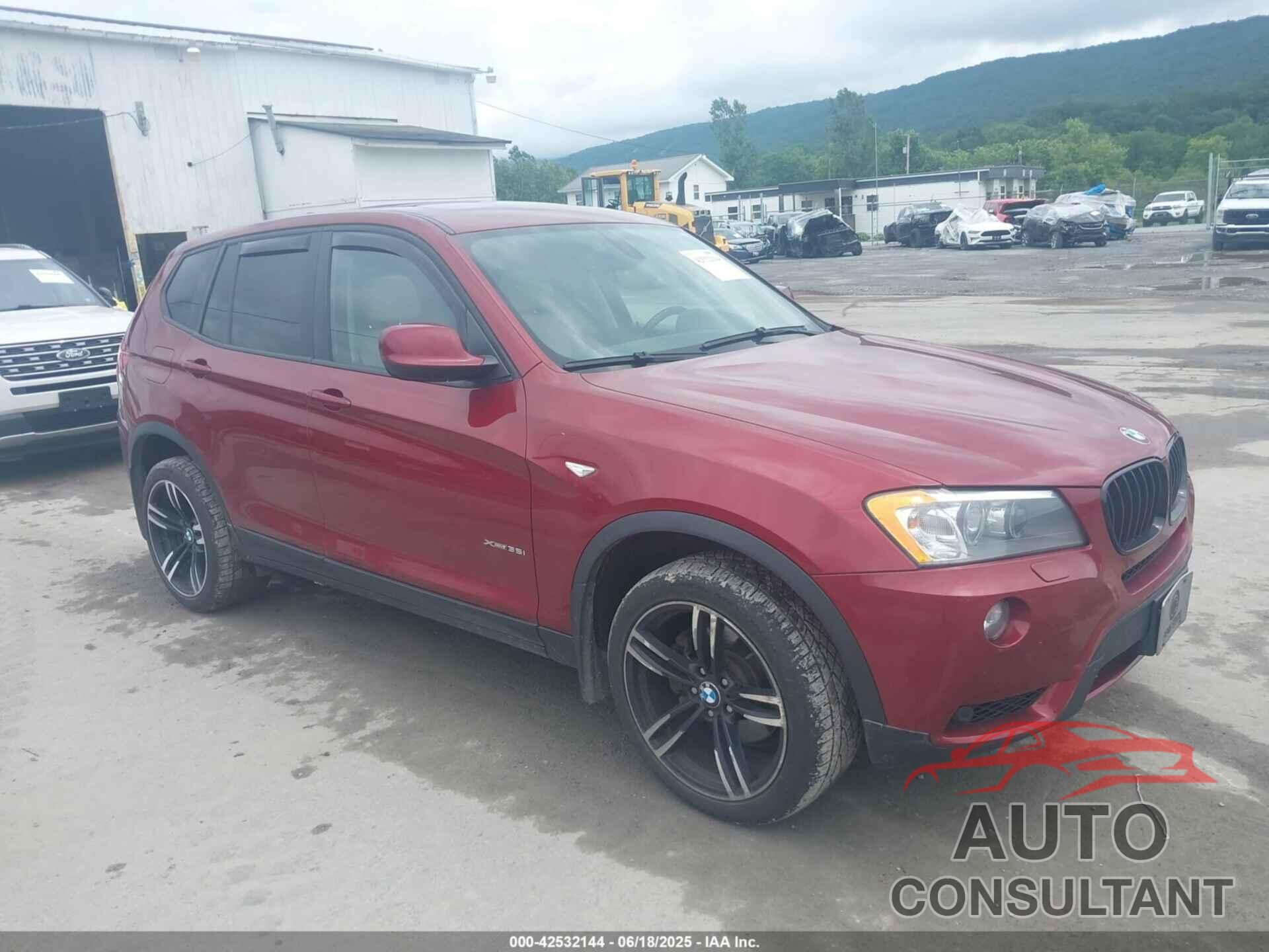 BMW X3 2012 - 5UXWX7C50CL737092